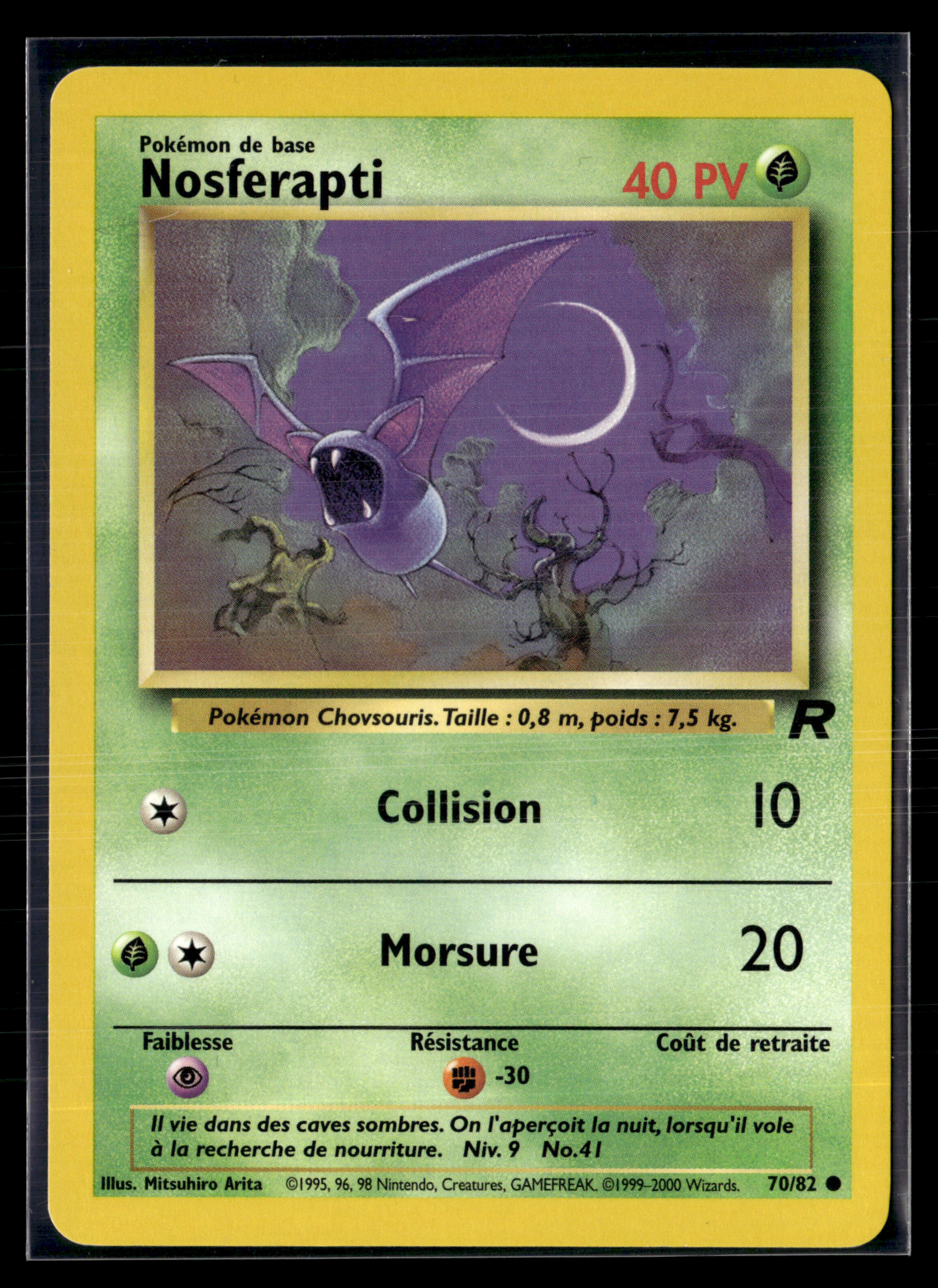 Nosferapti 70/82 - Team Rocket - NM
