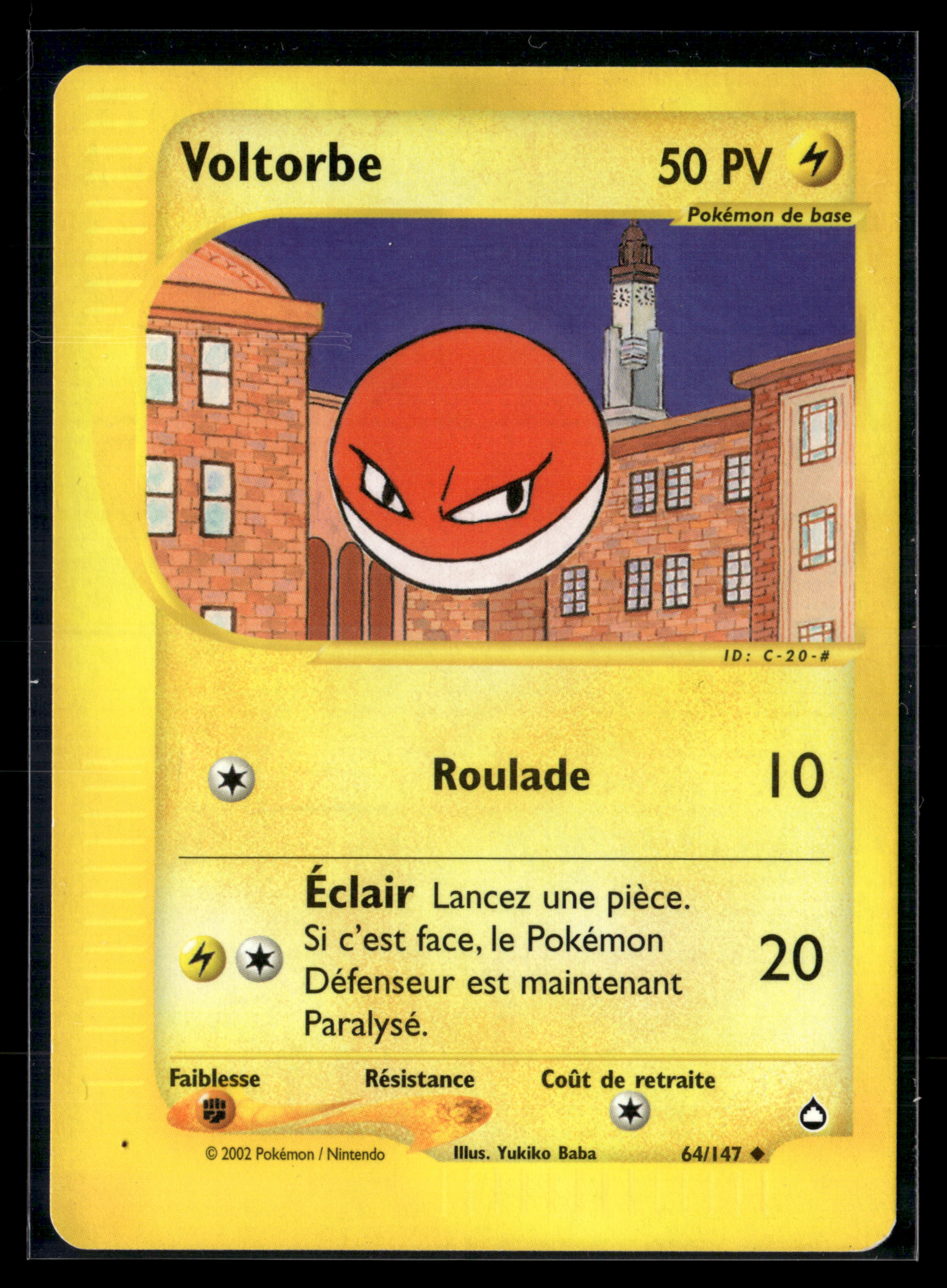 Voltorbe 64/147 - Aquapolis - NM