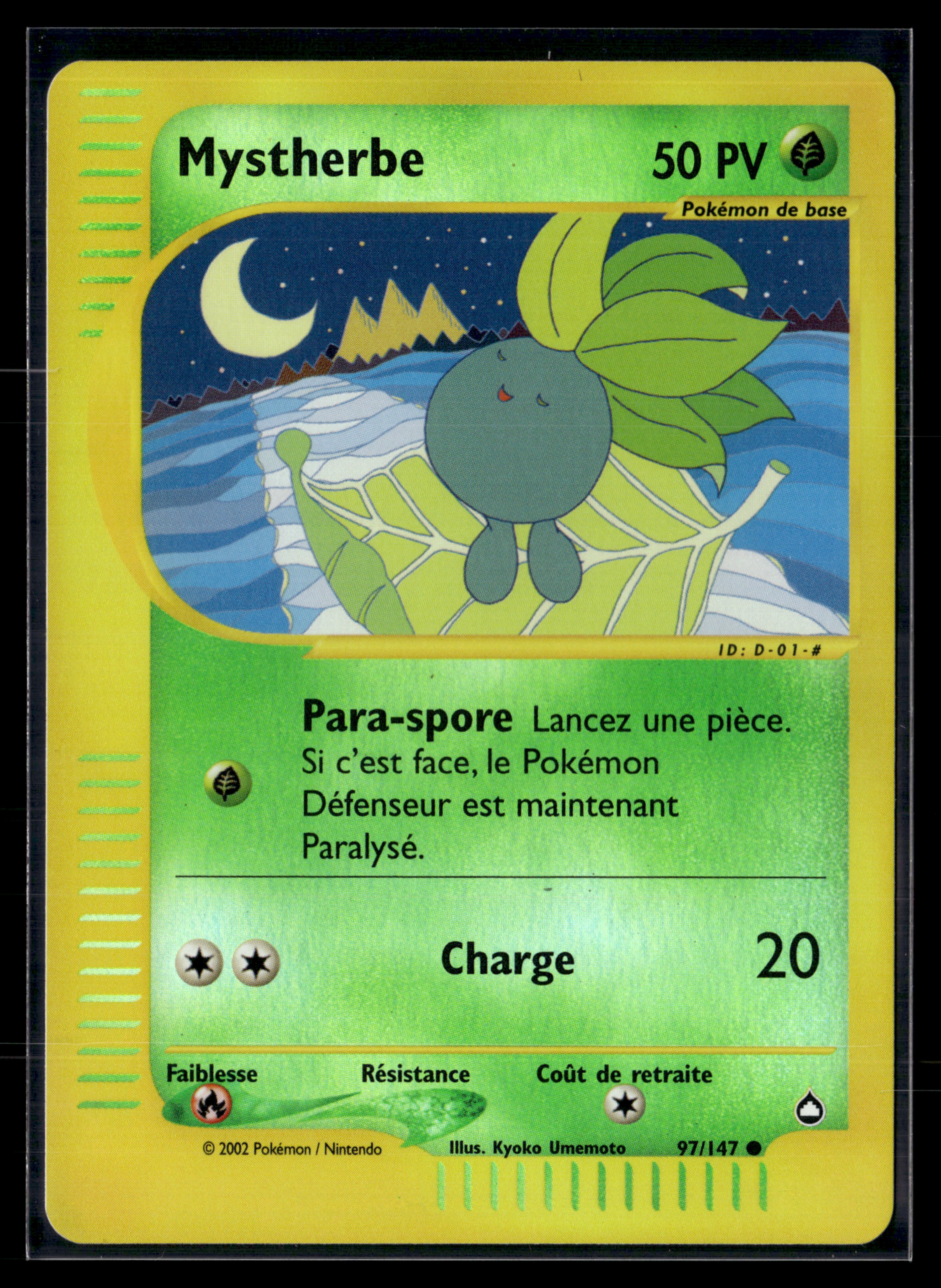Mystherbe 97/147 ( reverse ) - Aquapolis - NM