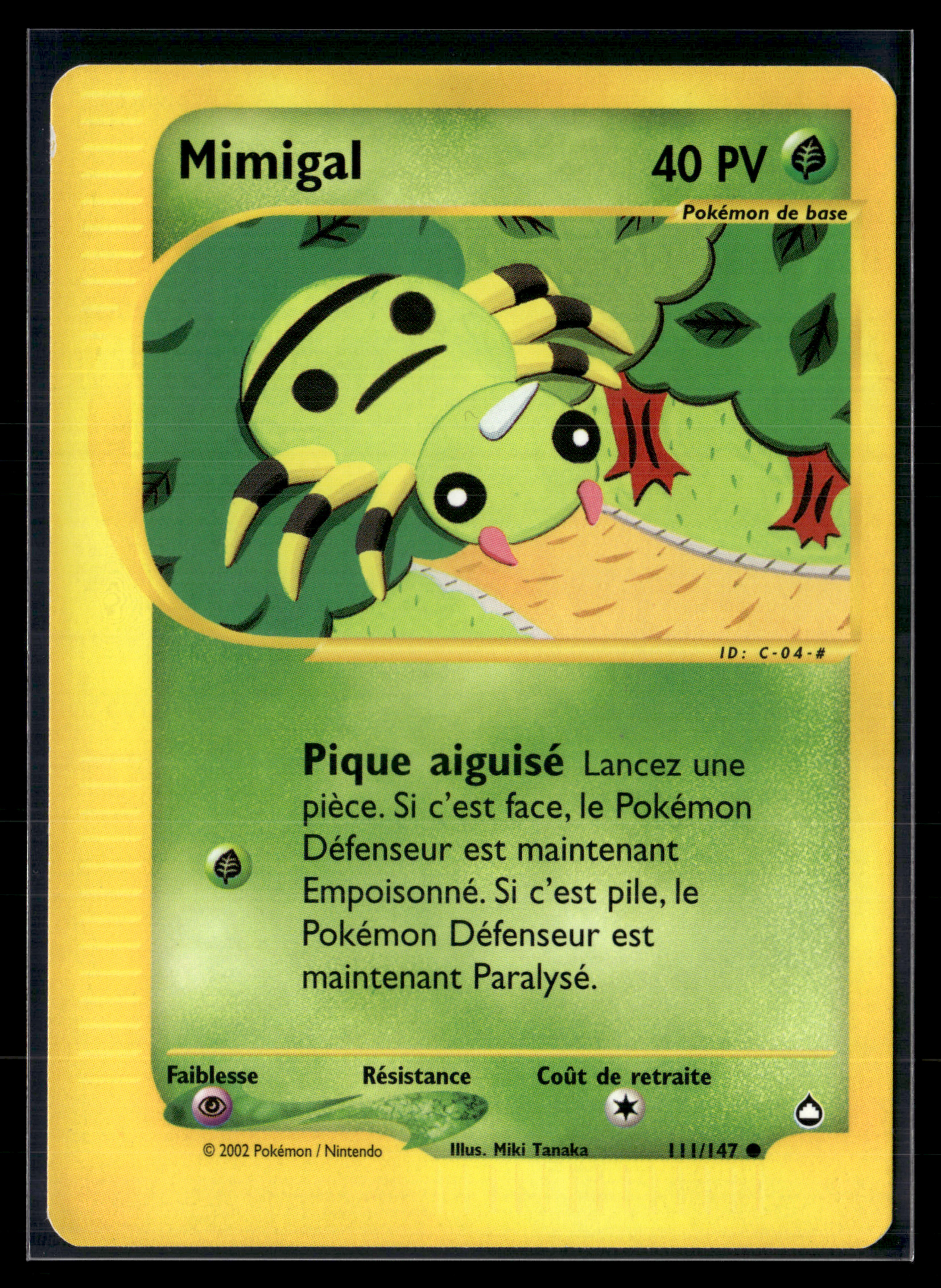 Mimigal 111/147 - Aquapolis - NM