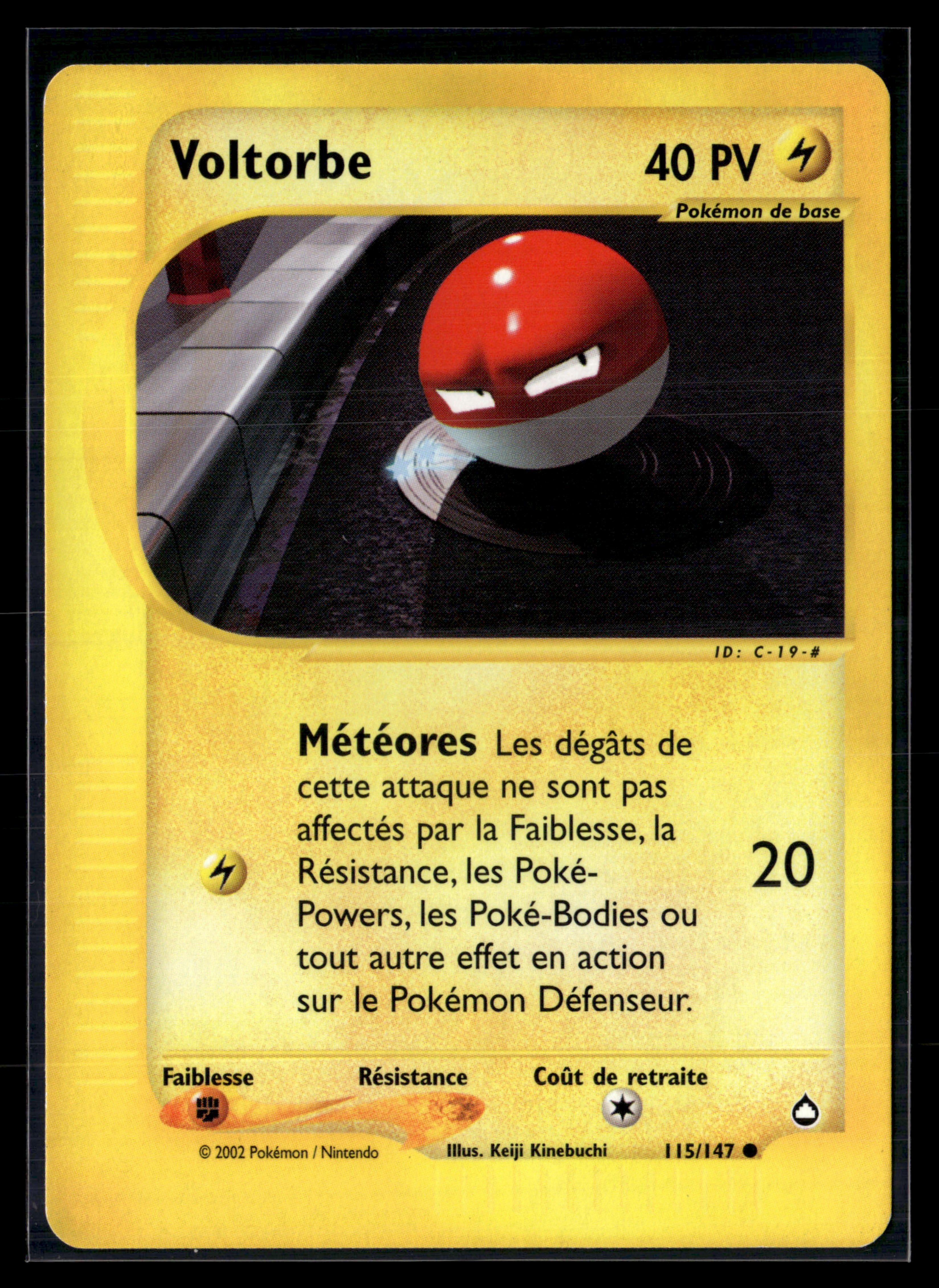 Voltorbe 115/147 - Aquapolis - NM