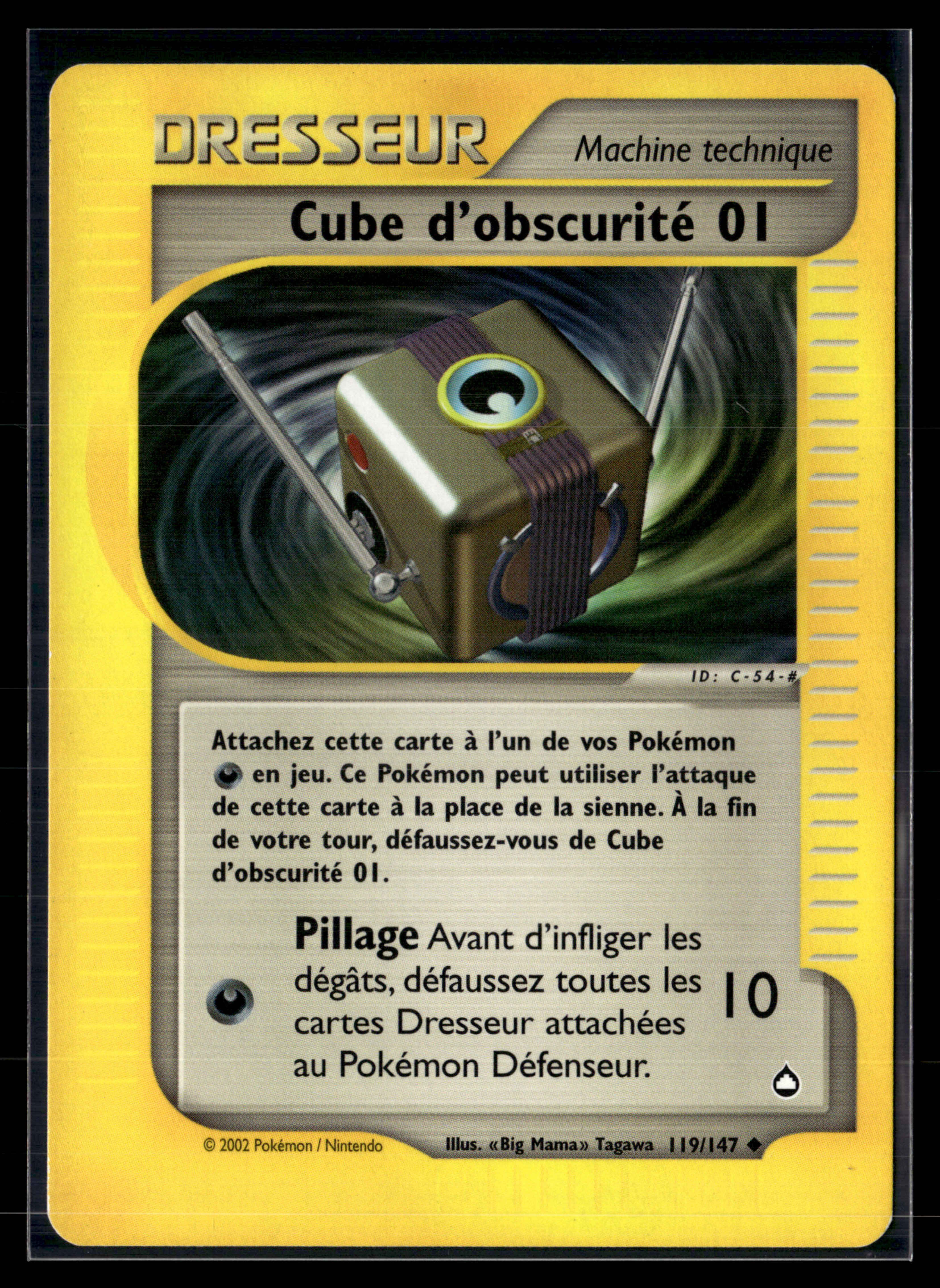 Cube d'Obscurité 01 119/147 - Aquapolis - NM
