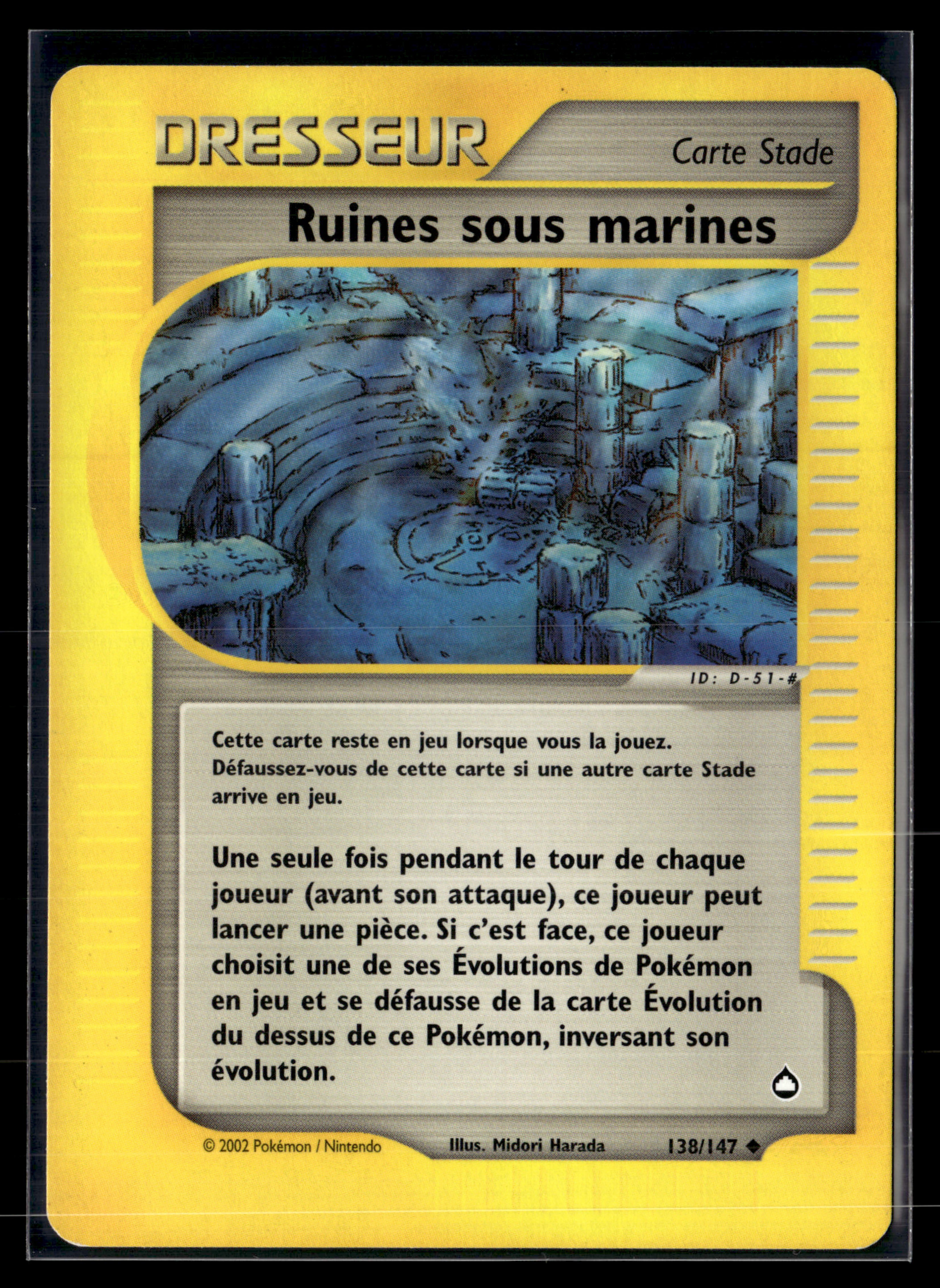 Ruines Sous-marines 138/147 - Aquapolis - NM