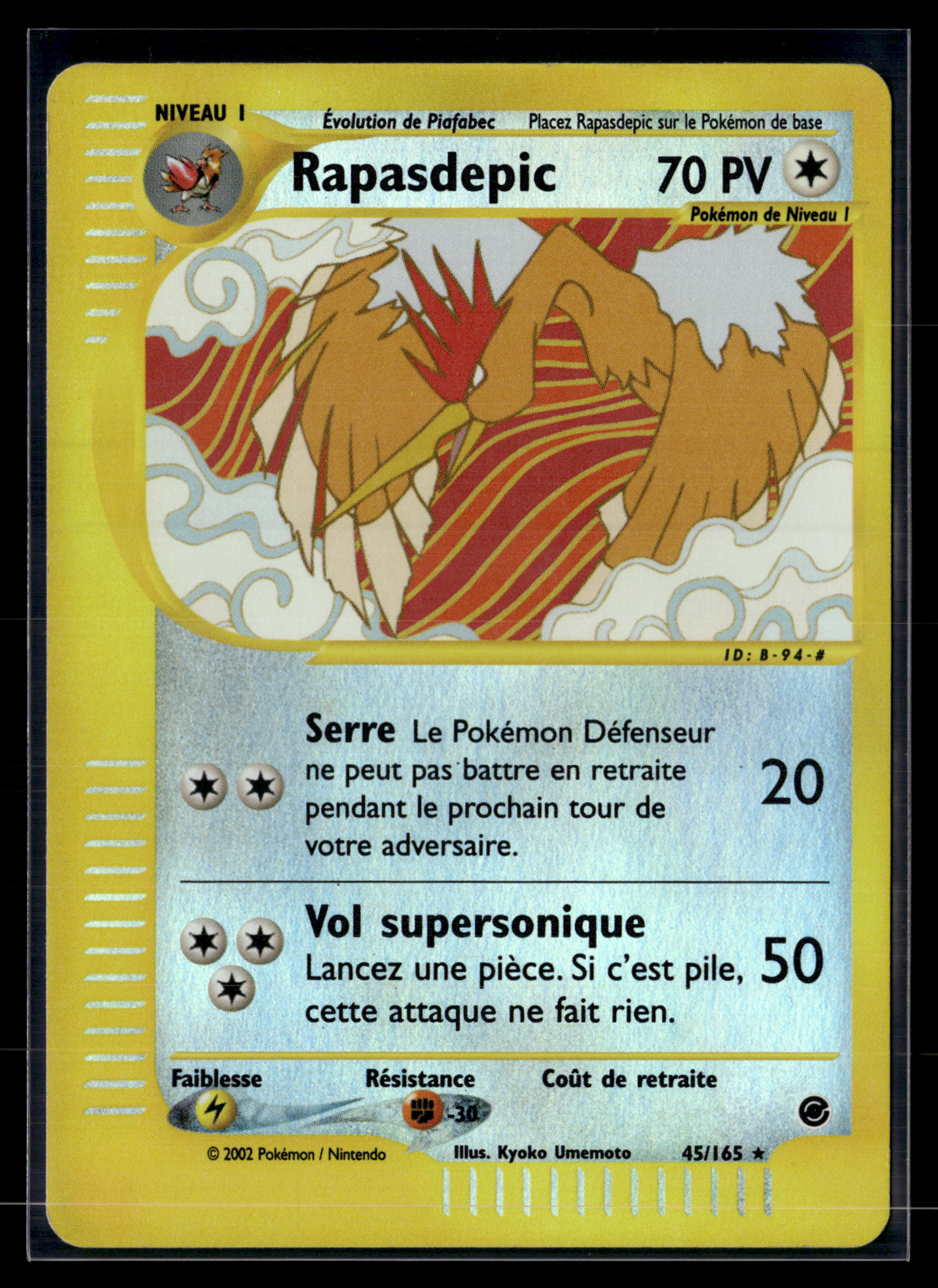 Rapasdepic 45/165 reverse - Expédition EXC+