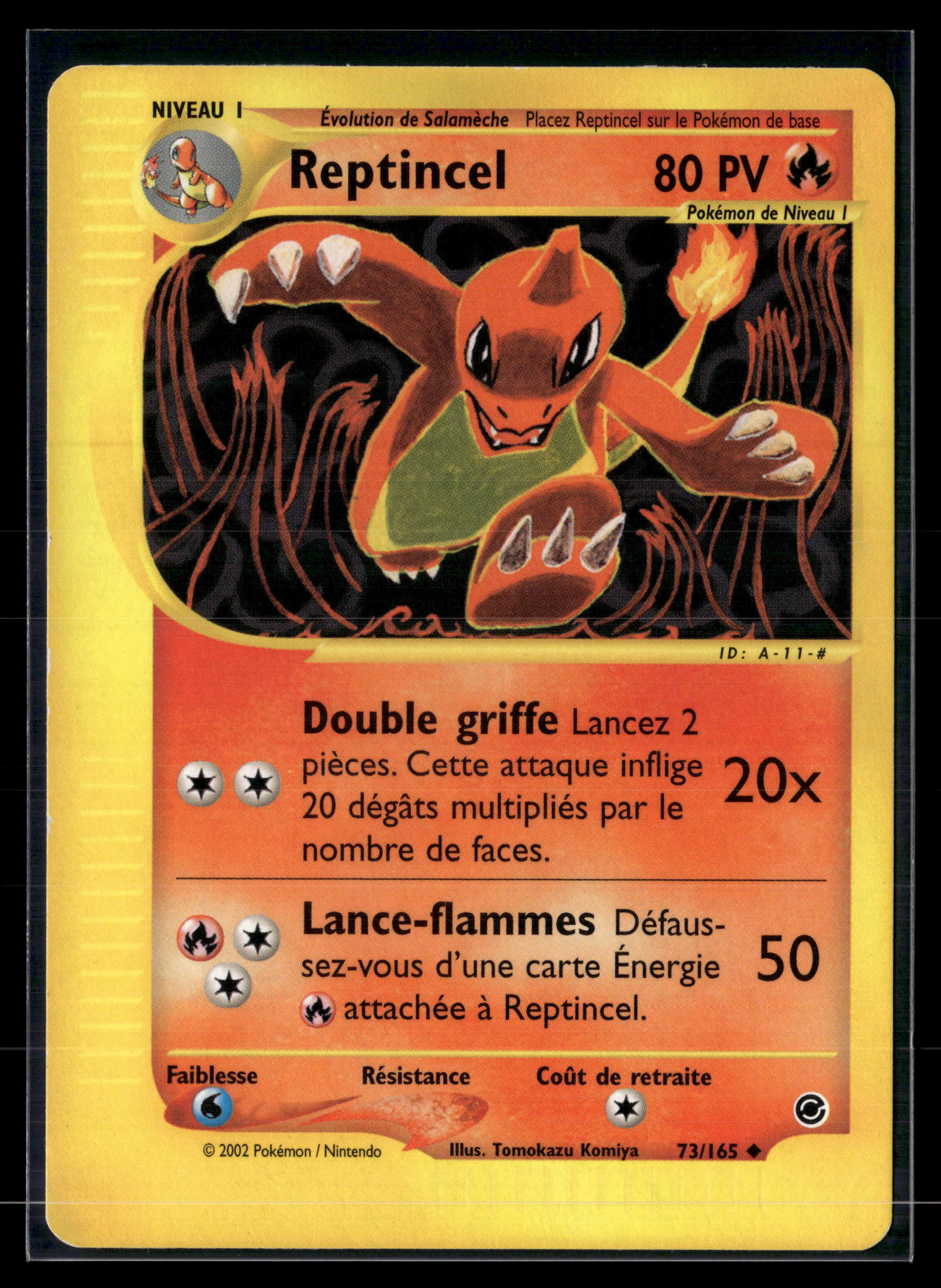 Reptincel 73/165 - Expédition EXC+