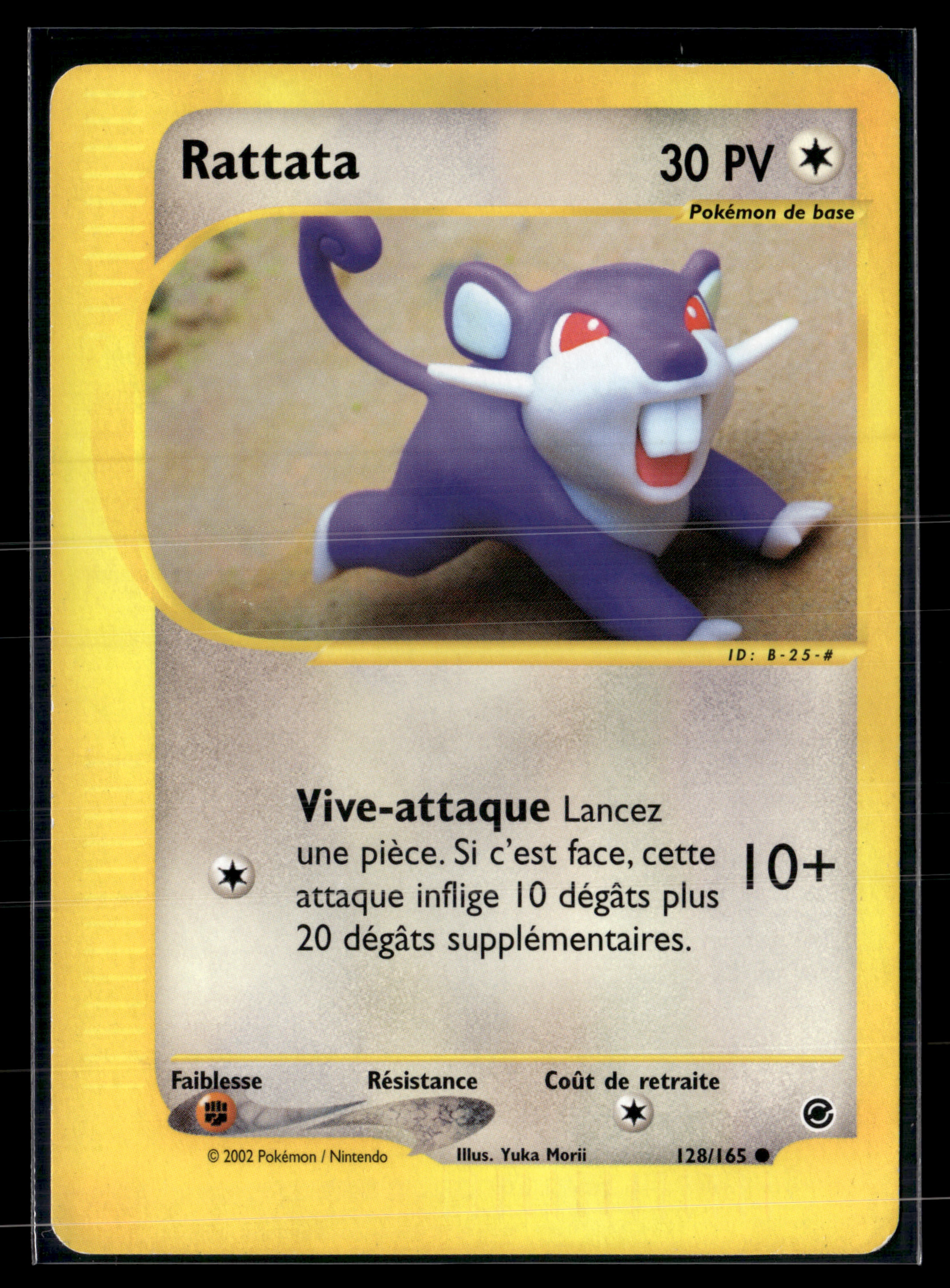 Rattata 128/165 - Expédition - EXC