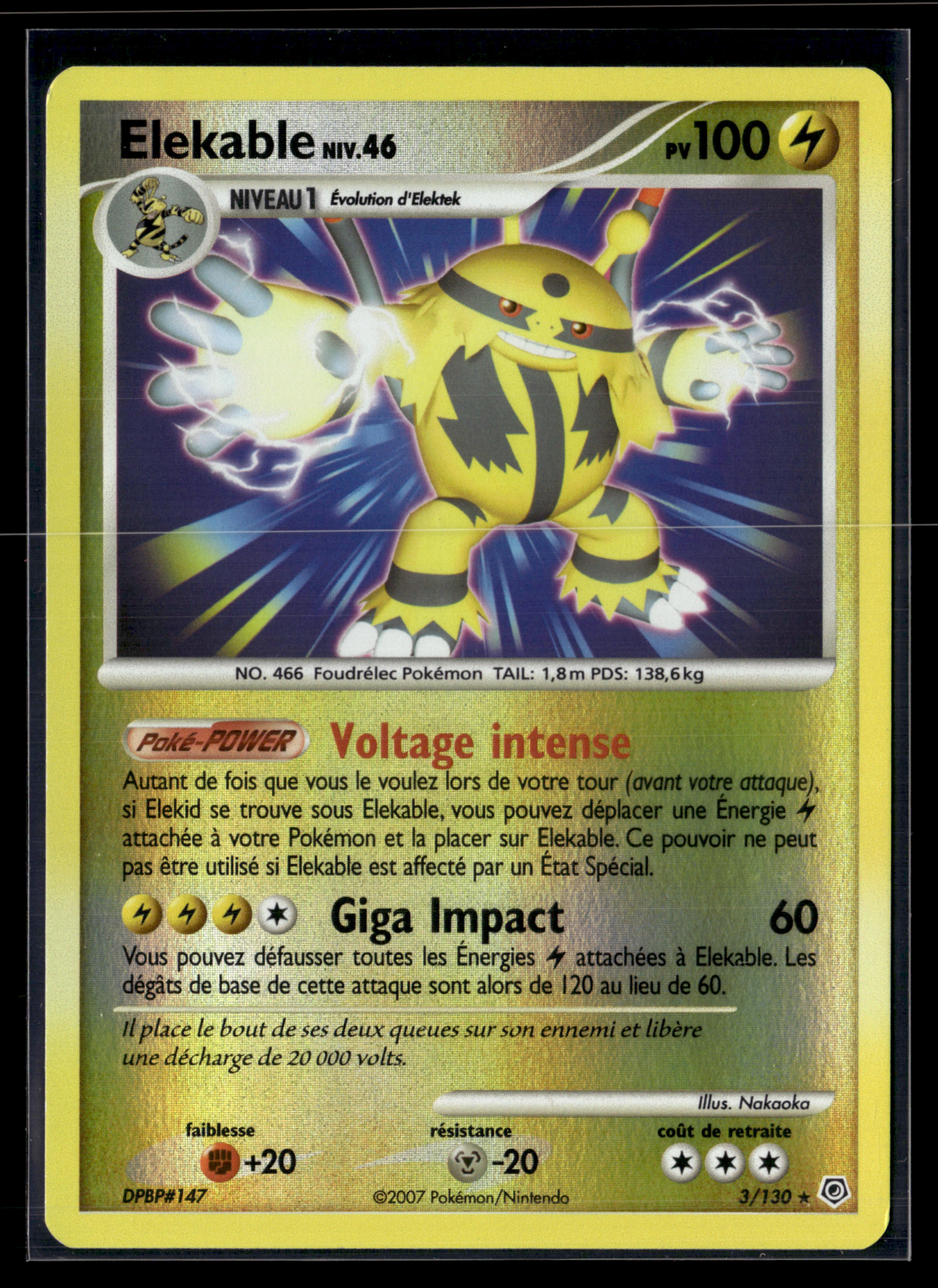 Elekable 3/130 – Diamant et perle – NM
