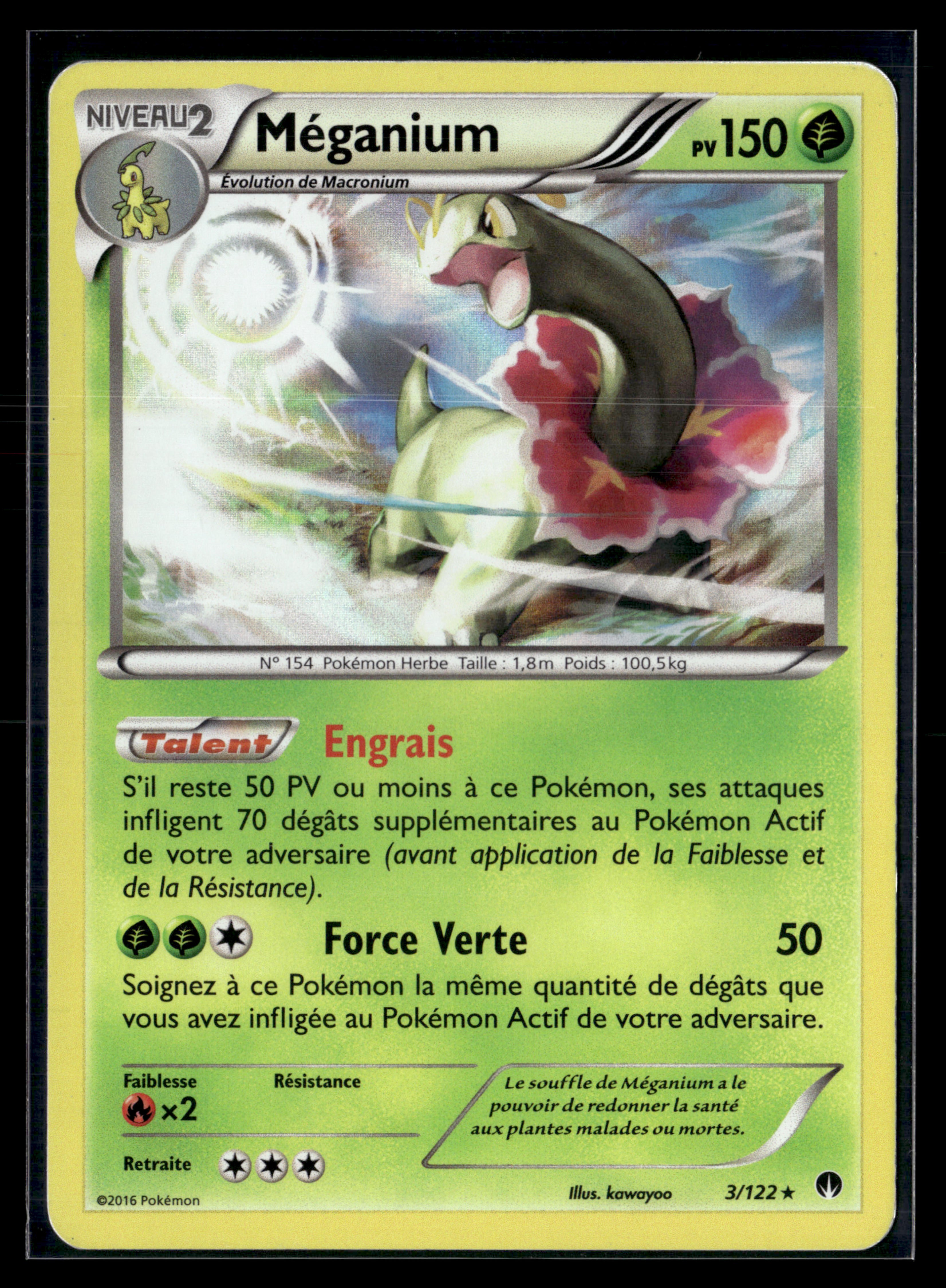 Méganium 3/122 Rupture turbo – NM