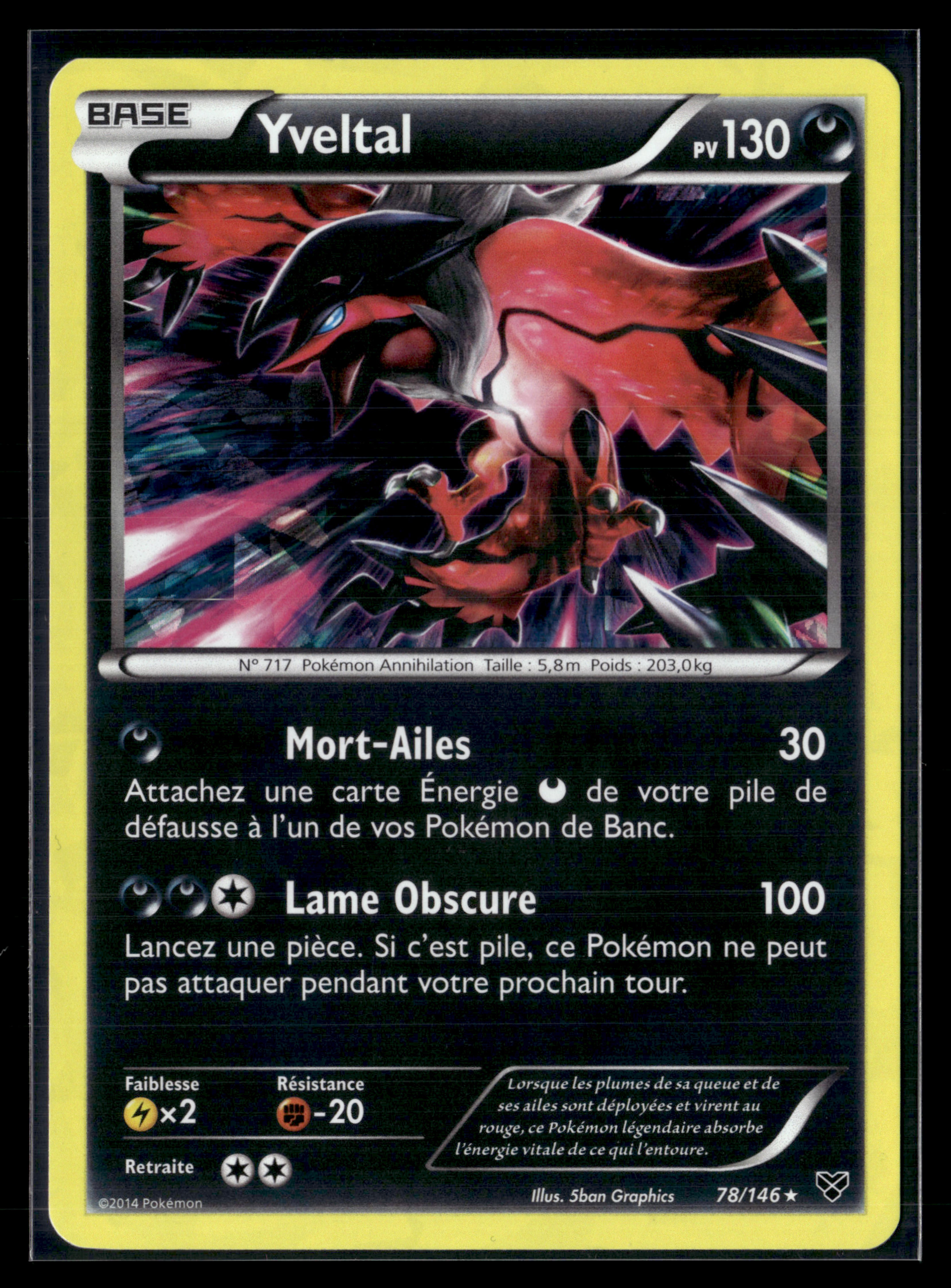 Yveltal 78/146 XY – NM