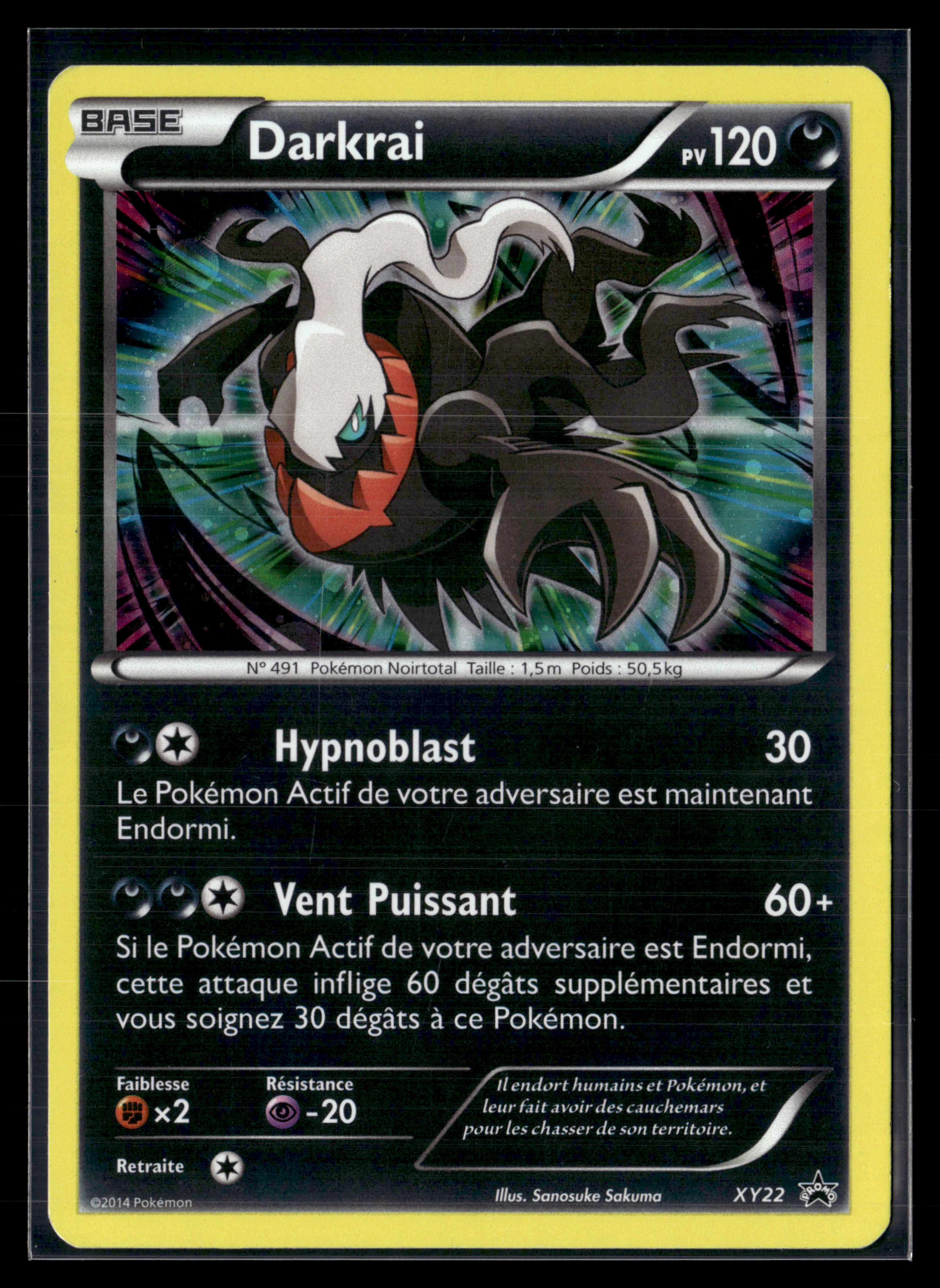 Darkrai XY22 – EXC+