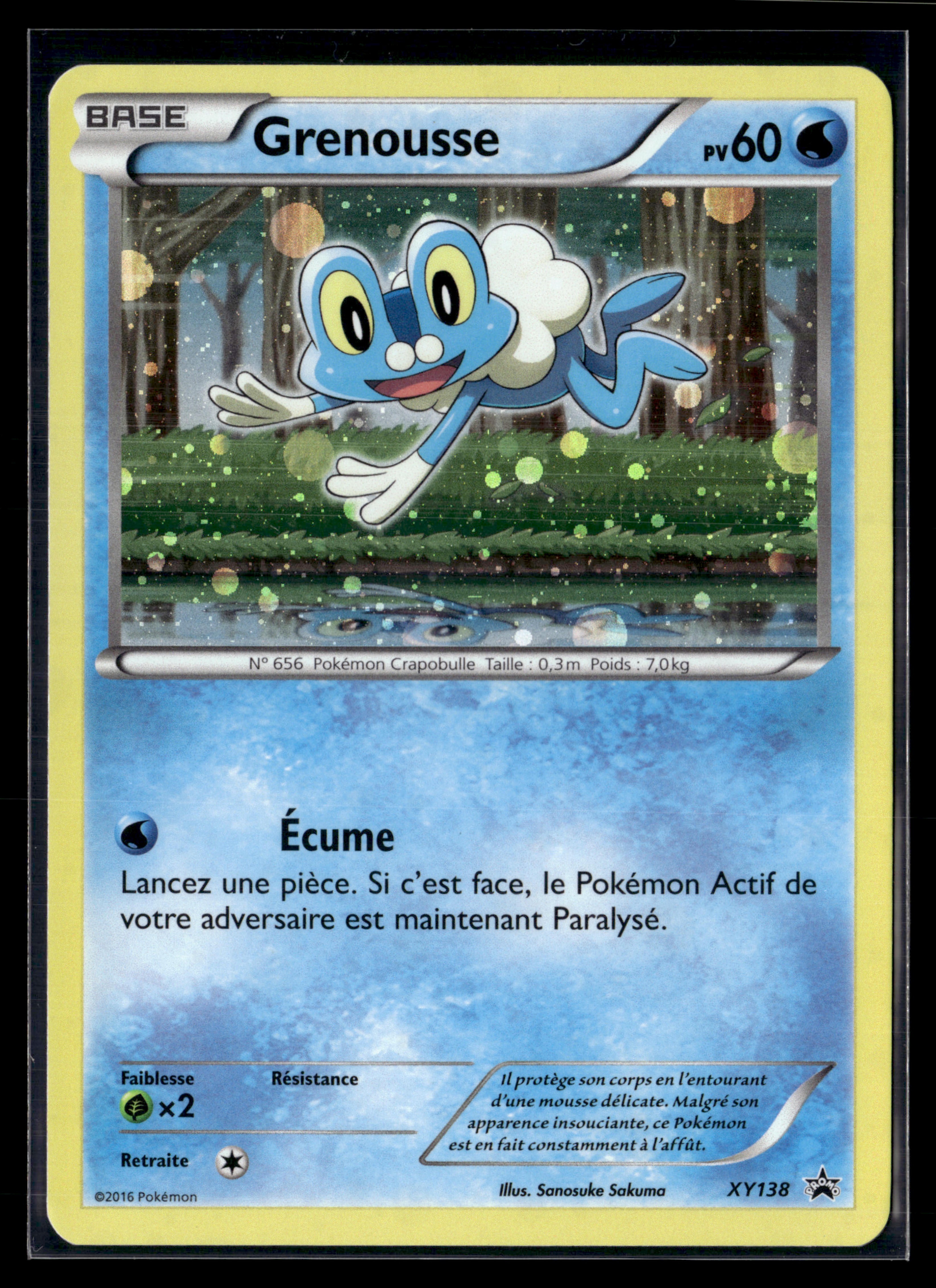 Grenousse XY138 - XY Promo- NM