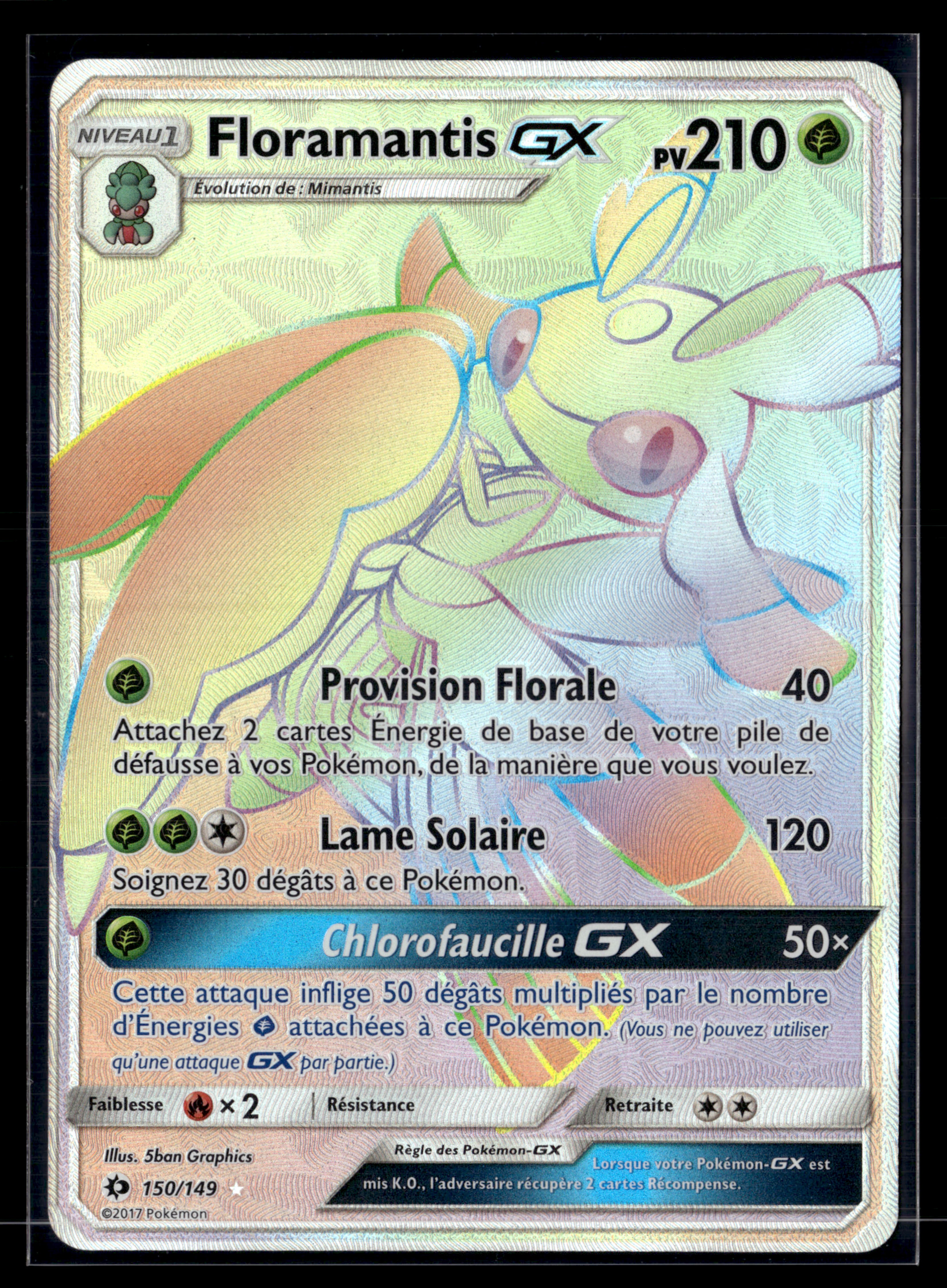 Floramantis GX 150/149 - Soleil et Lune -MINT