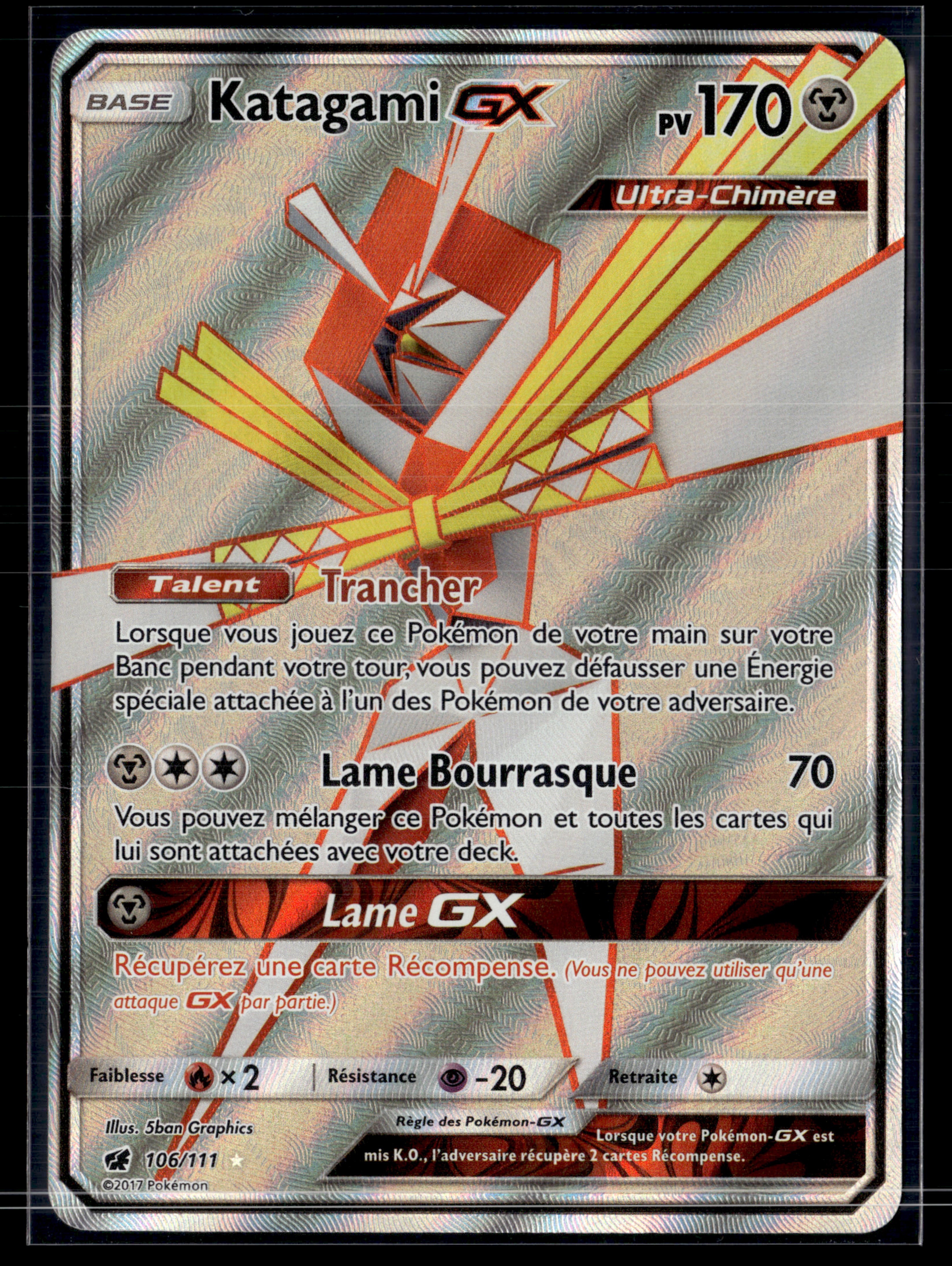 Katagami GX 106/111 - Invasion Carmin - NM
