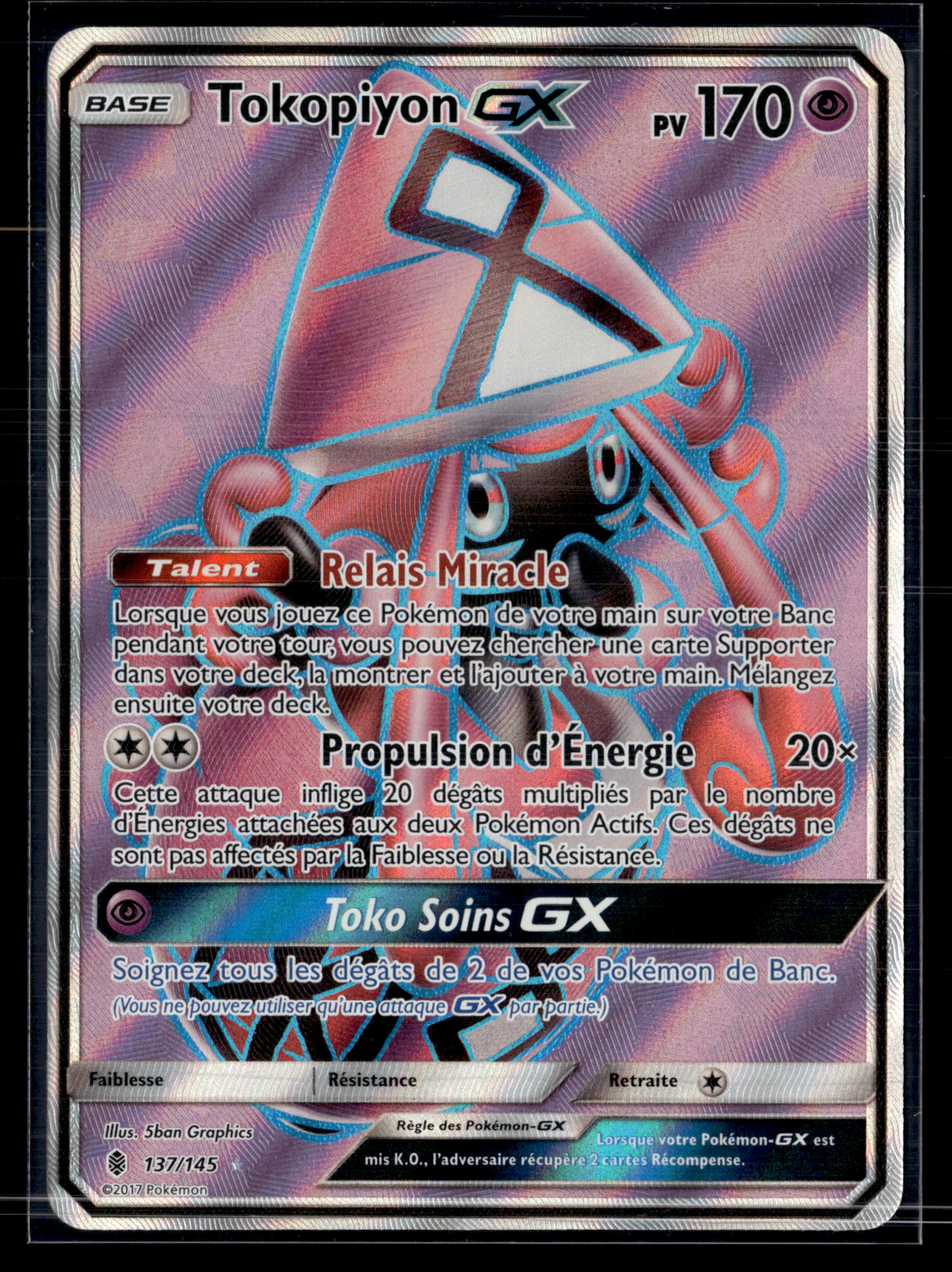 Tokopion GX 137/145 Gardiens Ascendant – NM