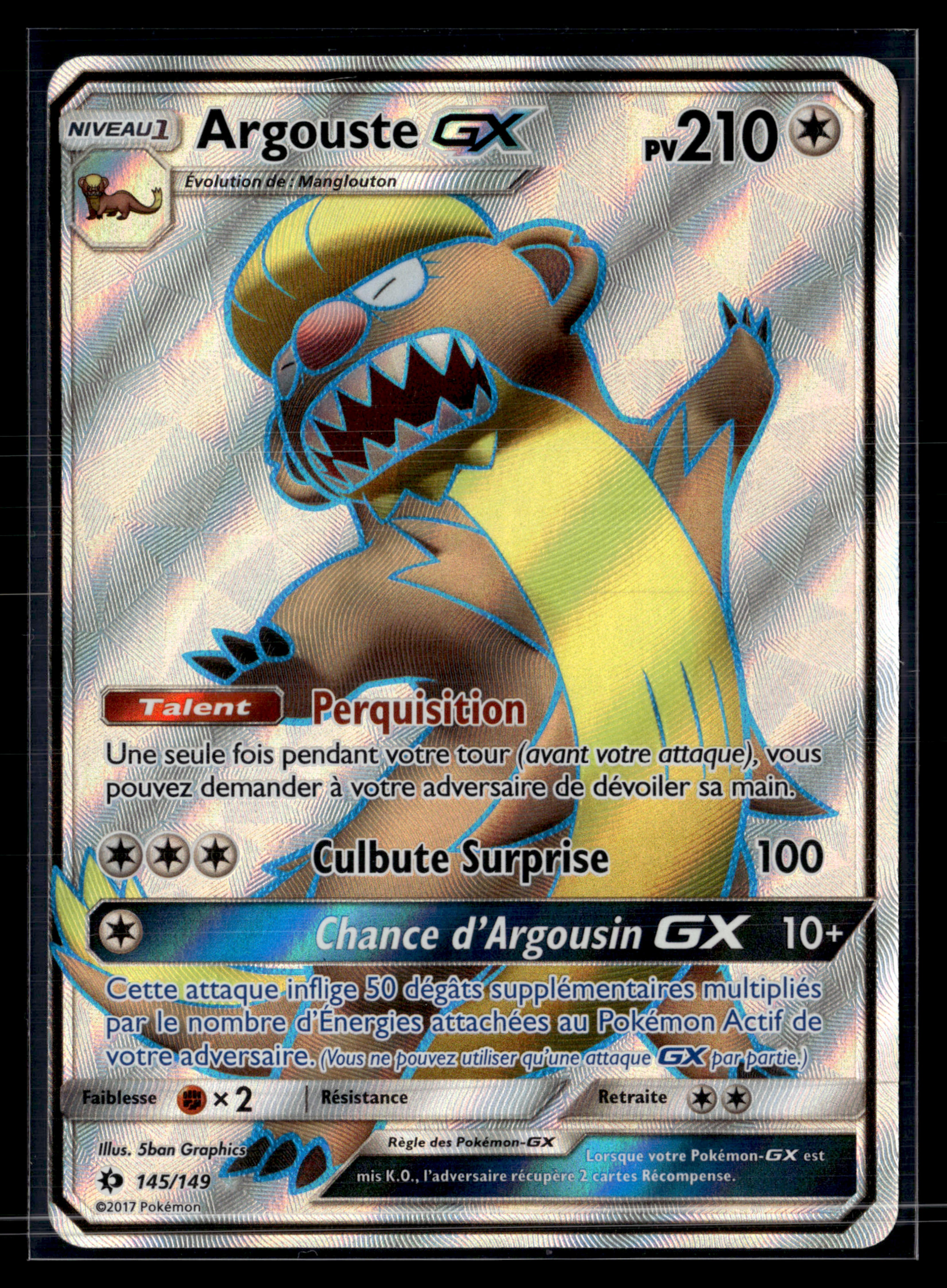 Argouste GX 145/149 - Soleil et Lune - MINT