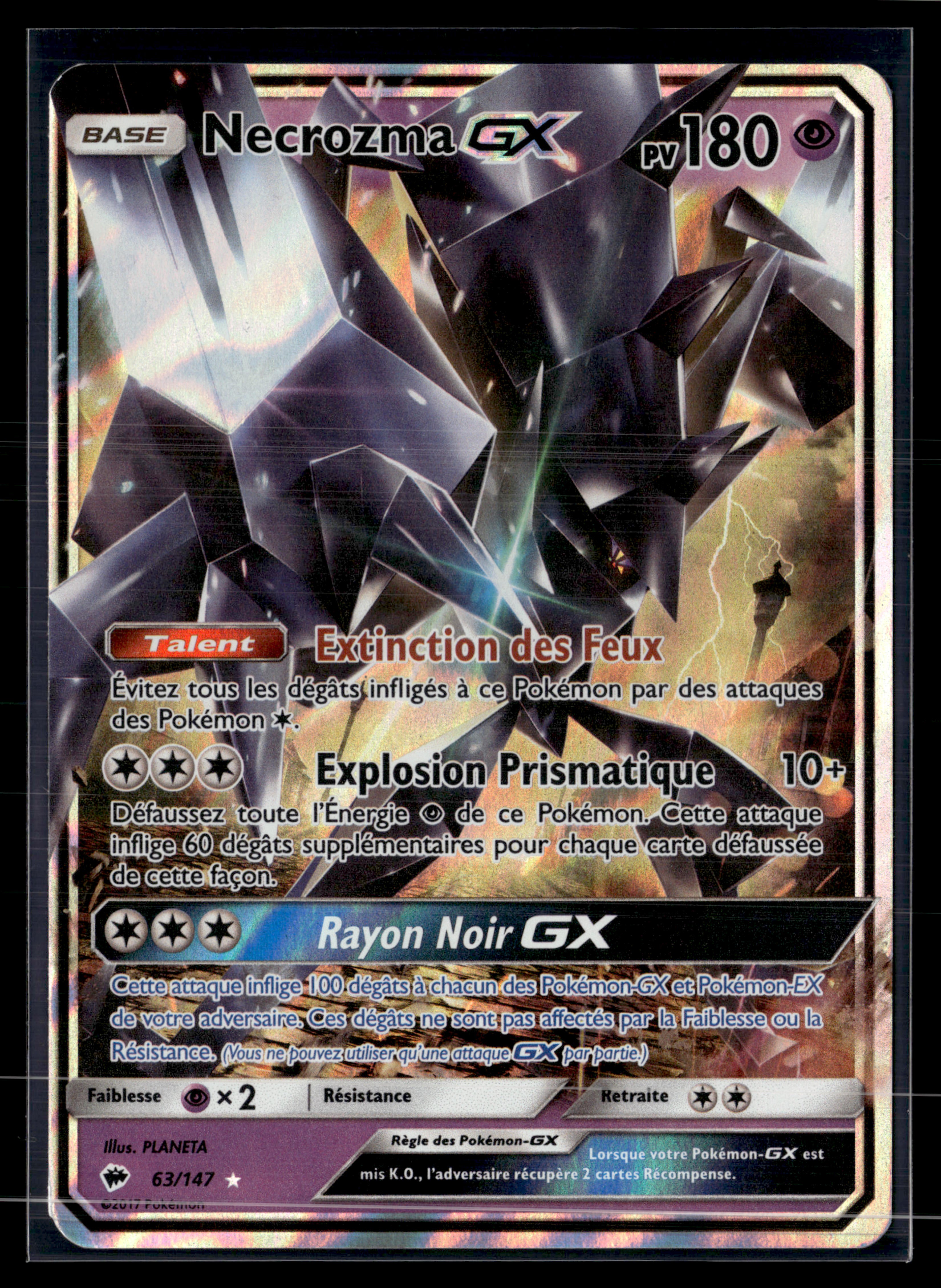 Necrozma 63/147 ombre ardente – NM