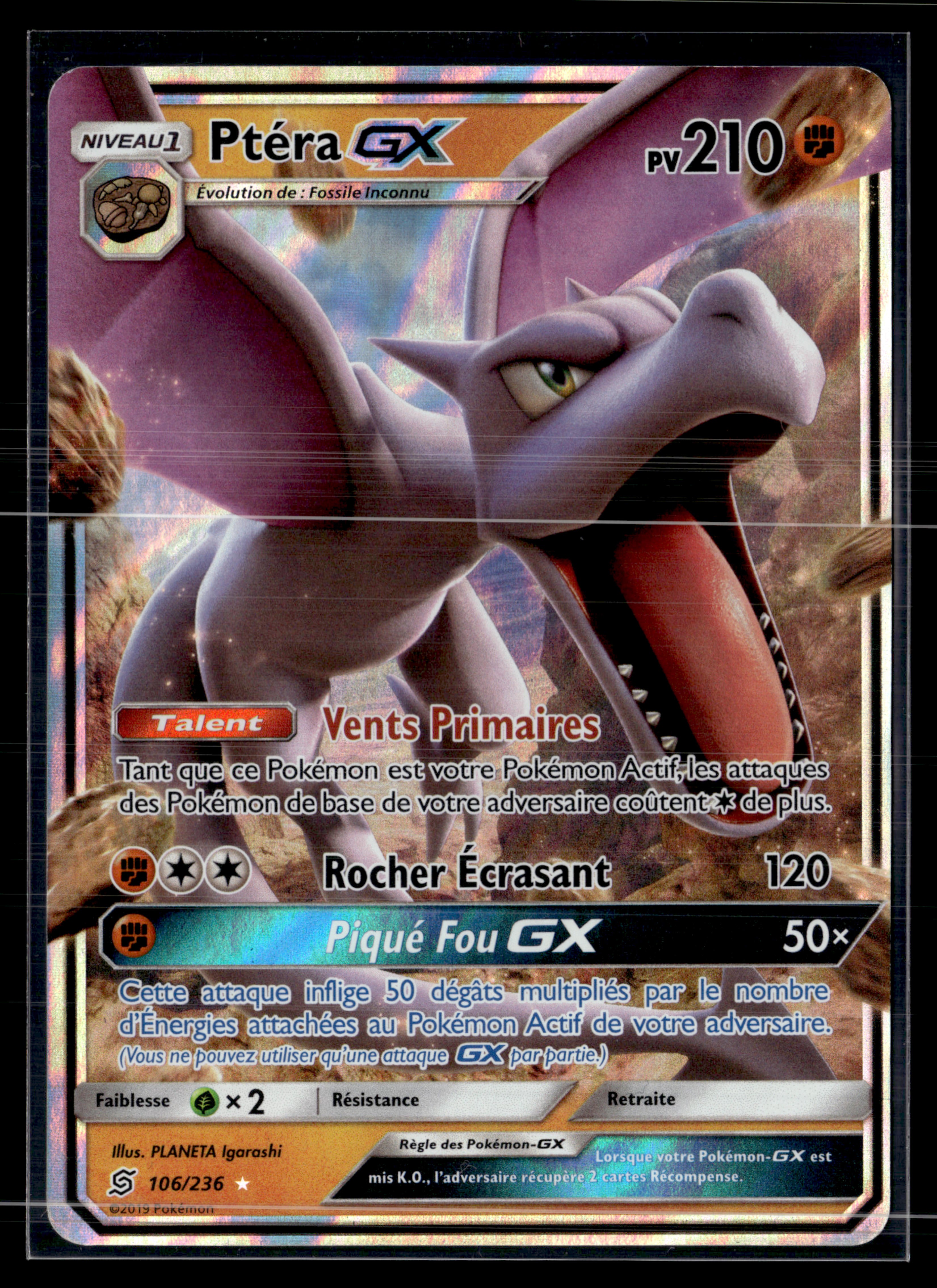 Ptera GX 106/236 Harmonies des esprits – NM