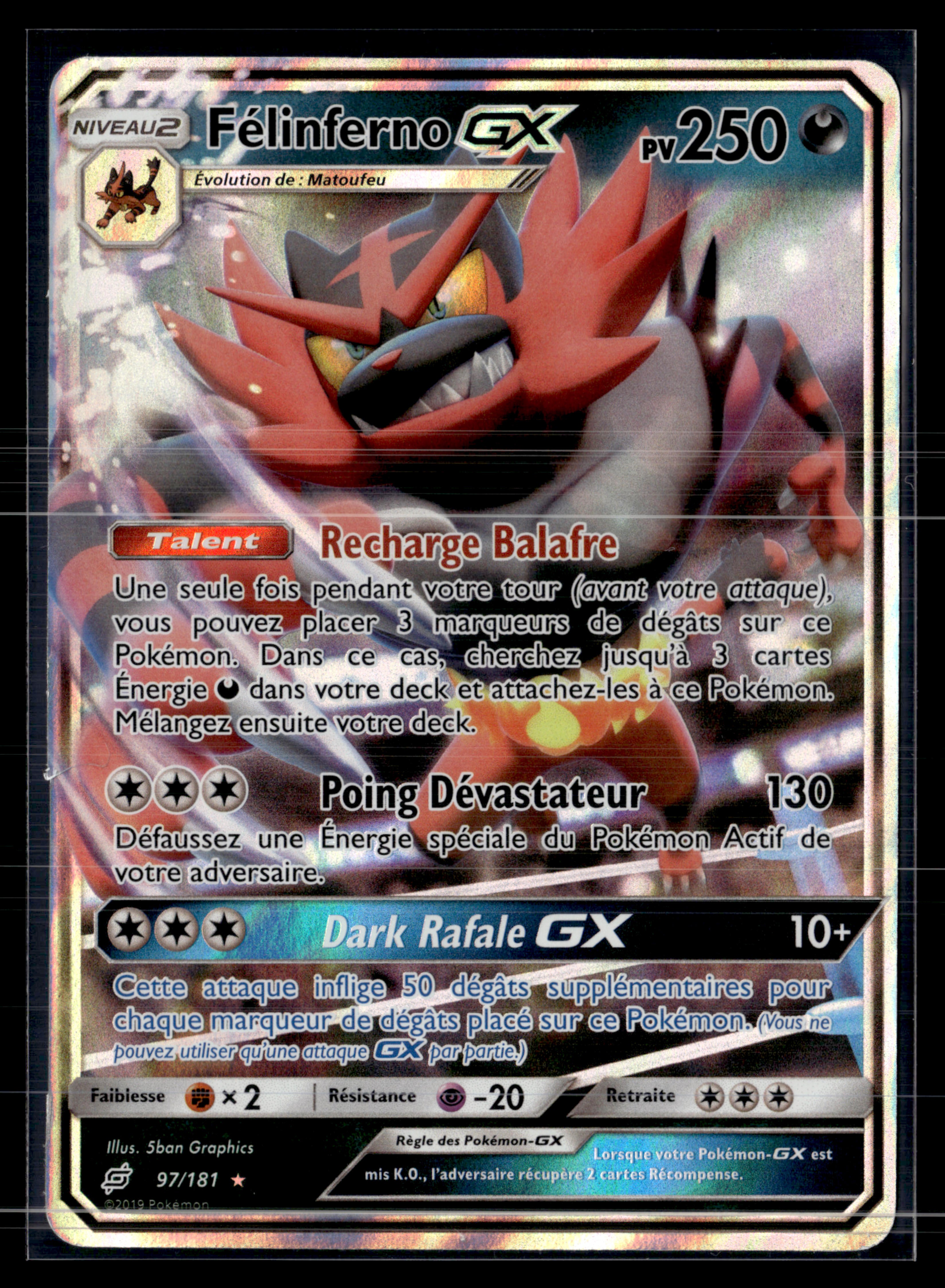 Félinferno GX 97/181 - Duo de choc -EXC+