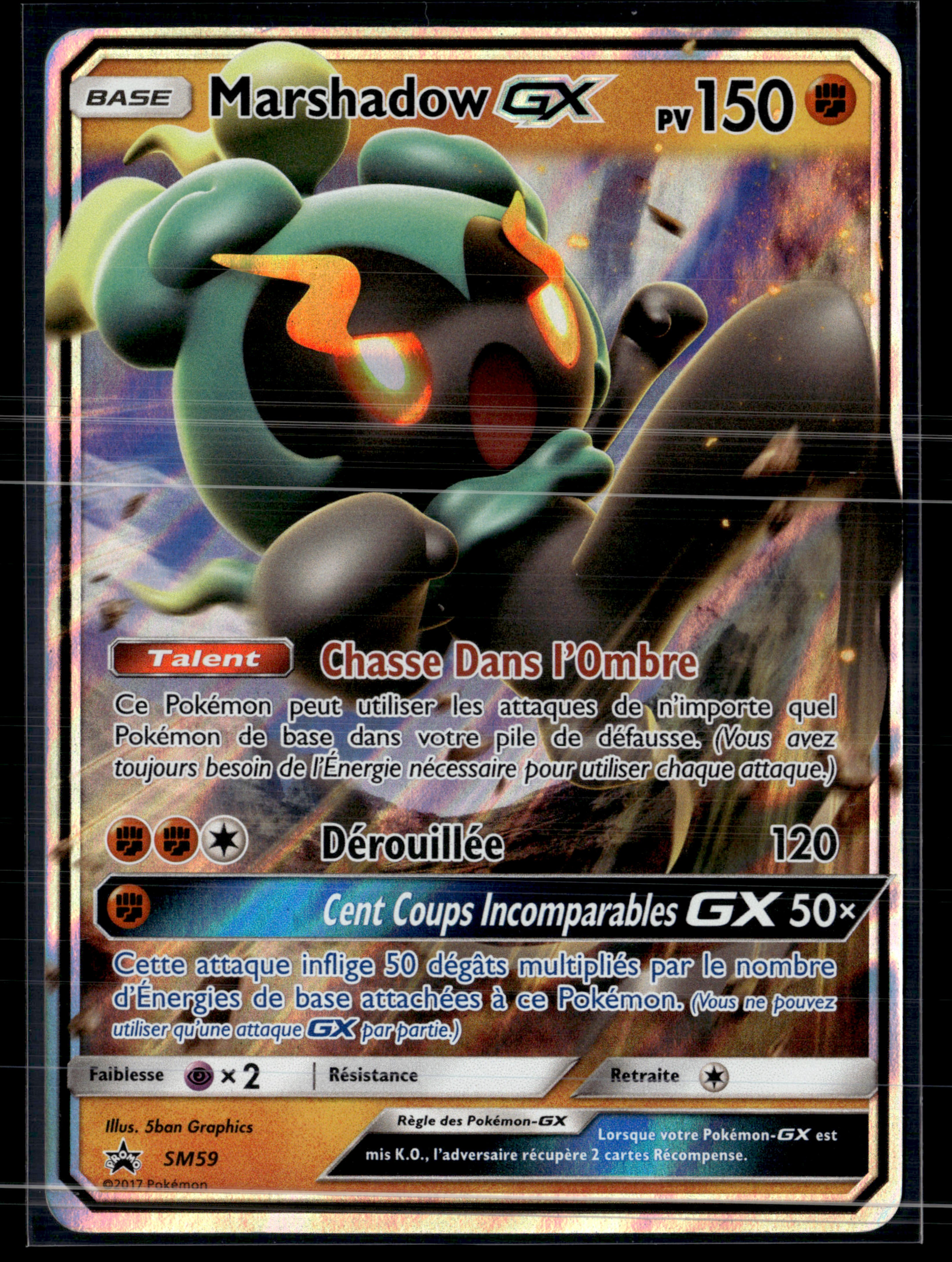 Marshadow GX SM59 - Promo Soleil & Lune - EXC+