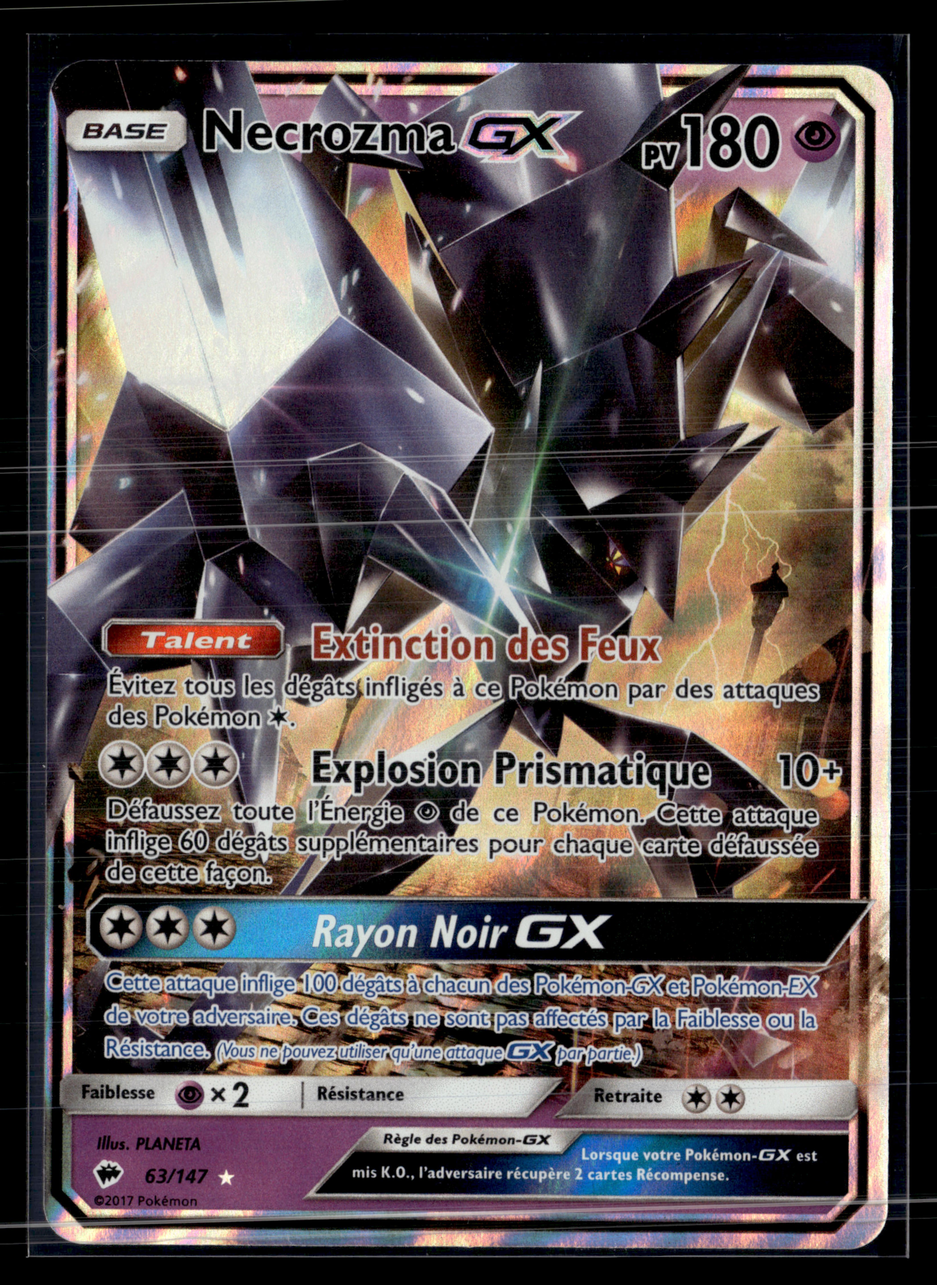 Necrozma GX 63/147 - Ombres Ardentes - NM