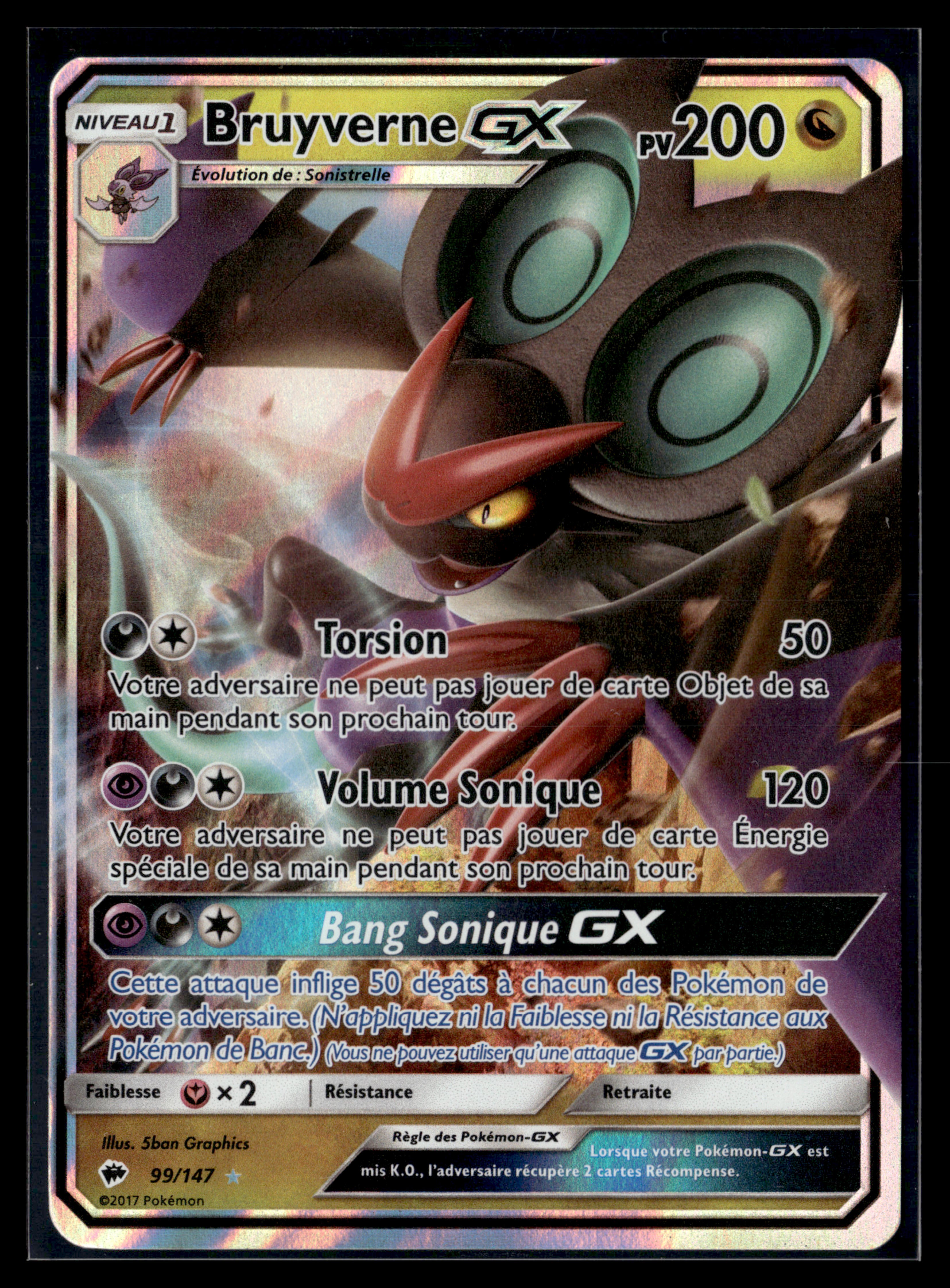 Bruyverne GX 99/147 - Ombres Ardentes - NM