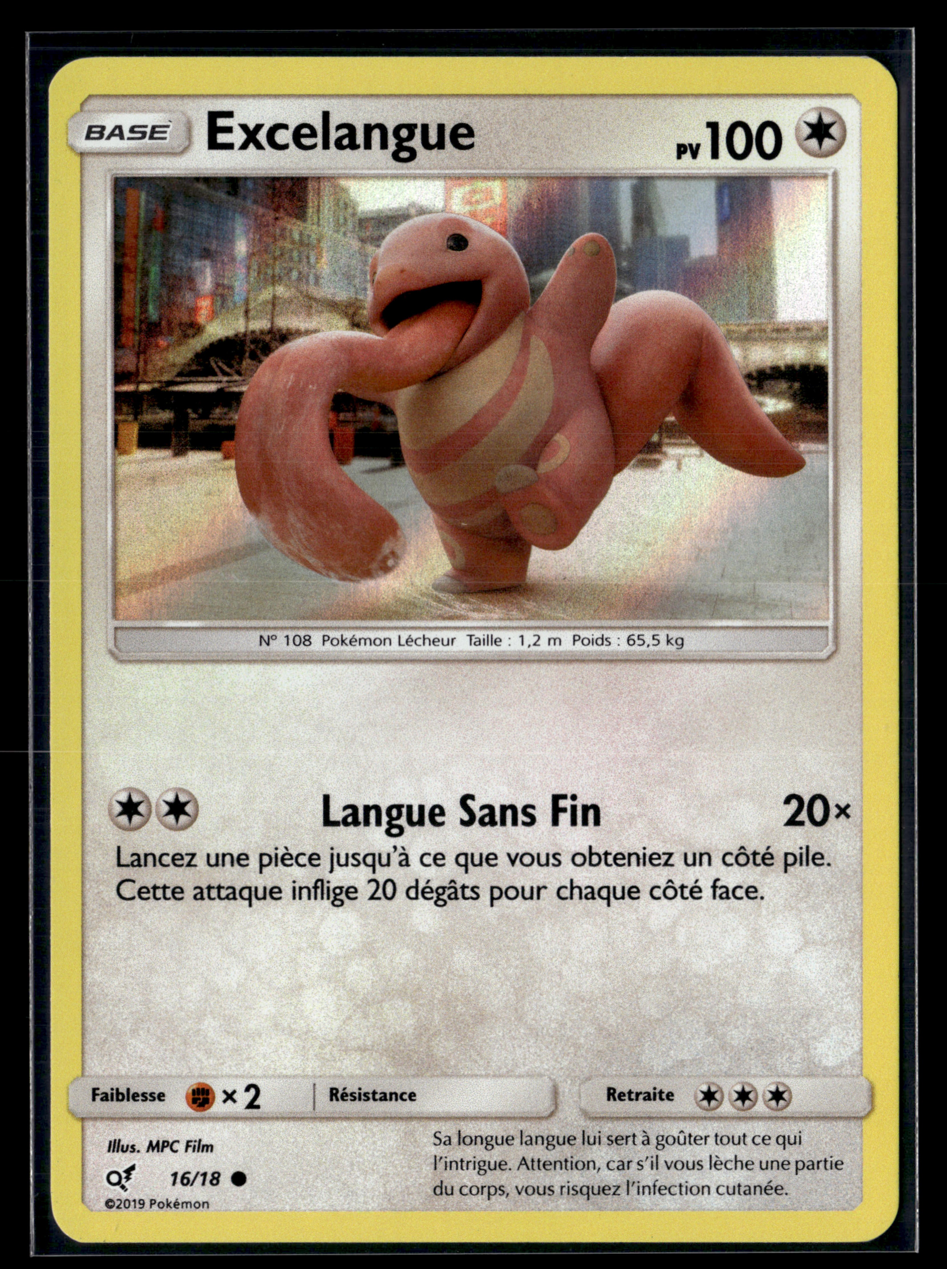 Excelangue 16/18 - Détective Pikachu - NM