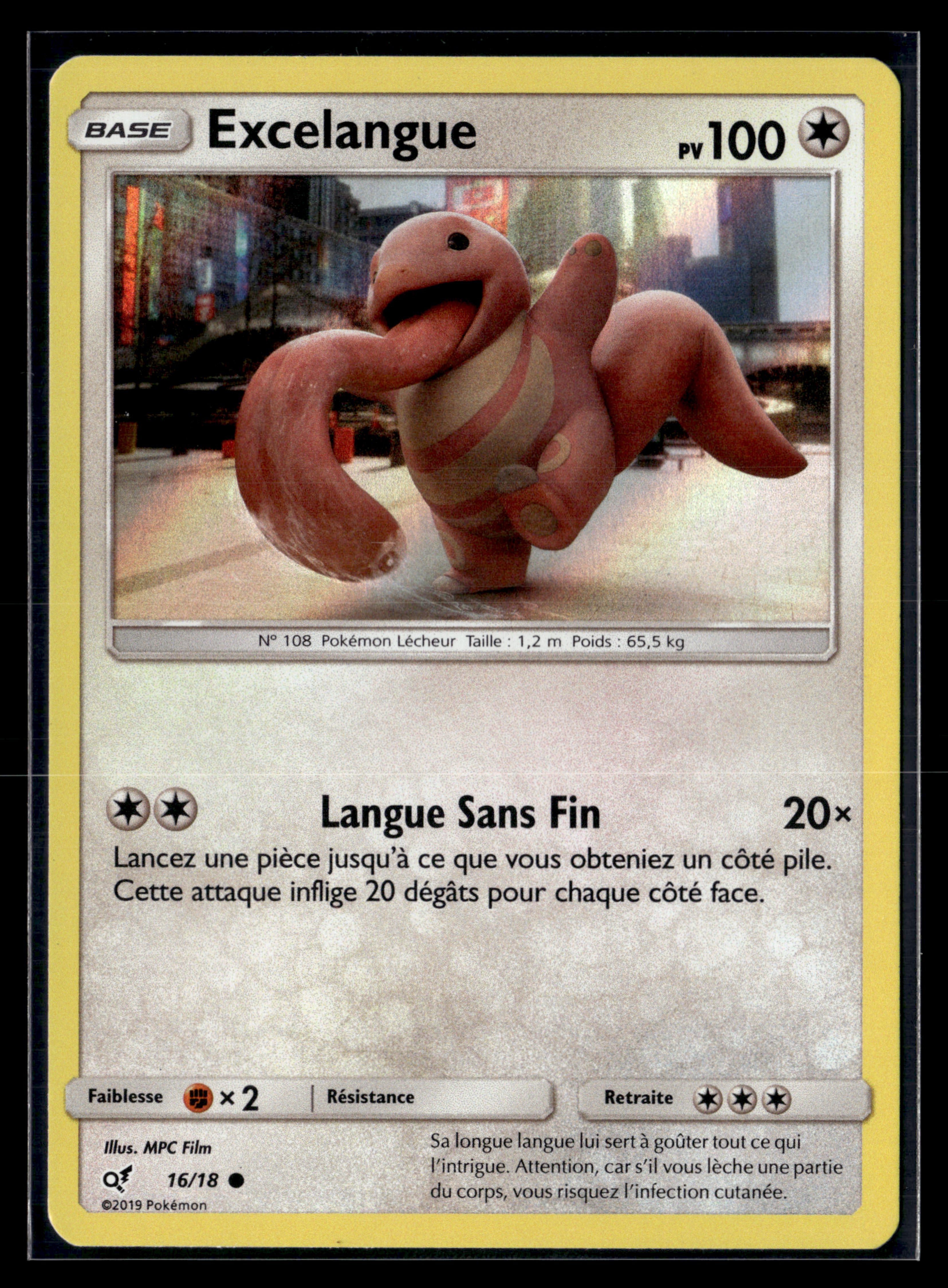 Excelangue 16/18 - Détective Pikachu - NM