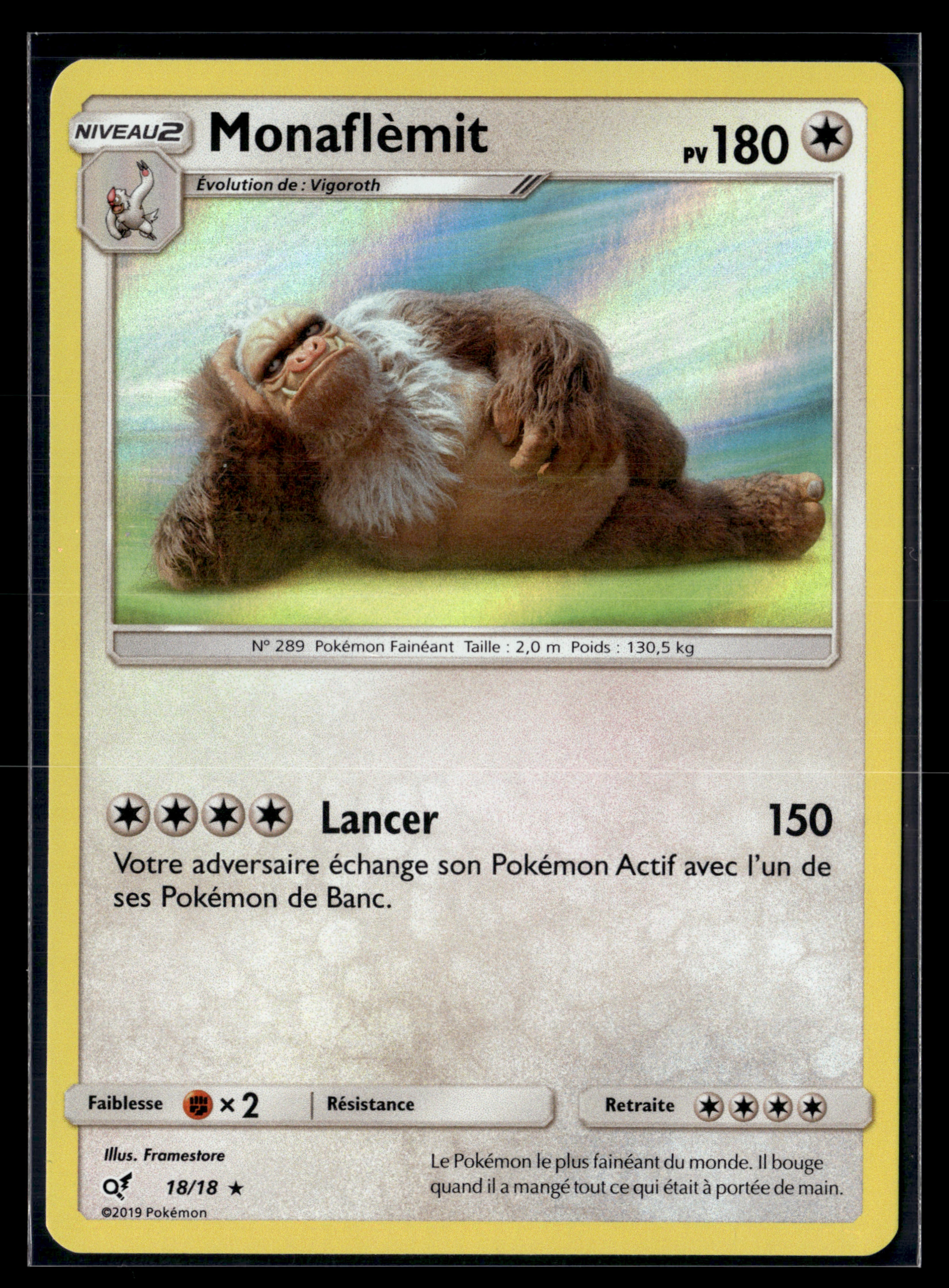 Monaflémit 18/18 - Détective Pikachu - NM