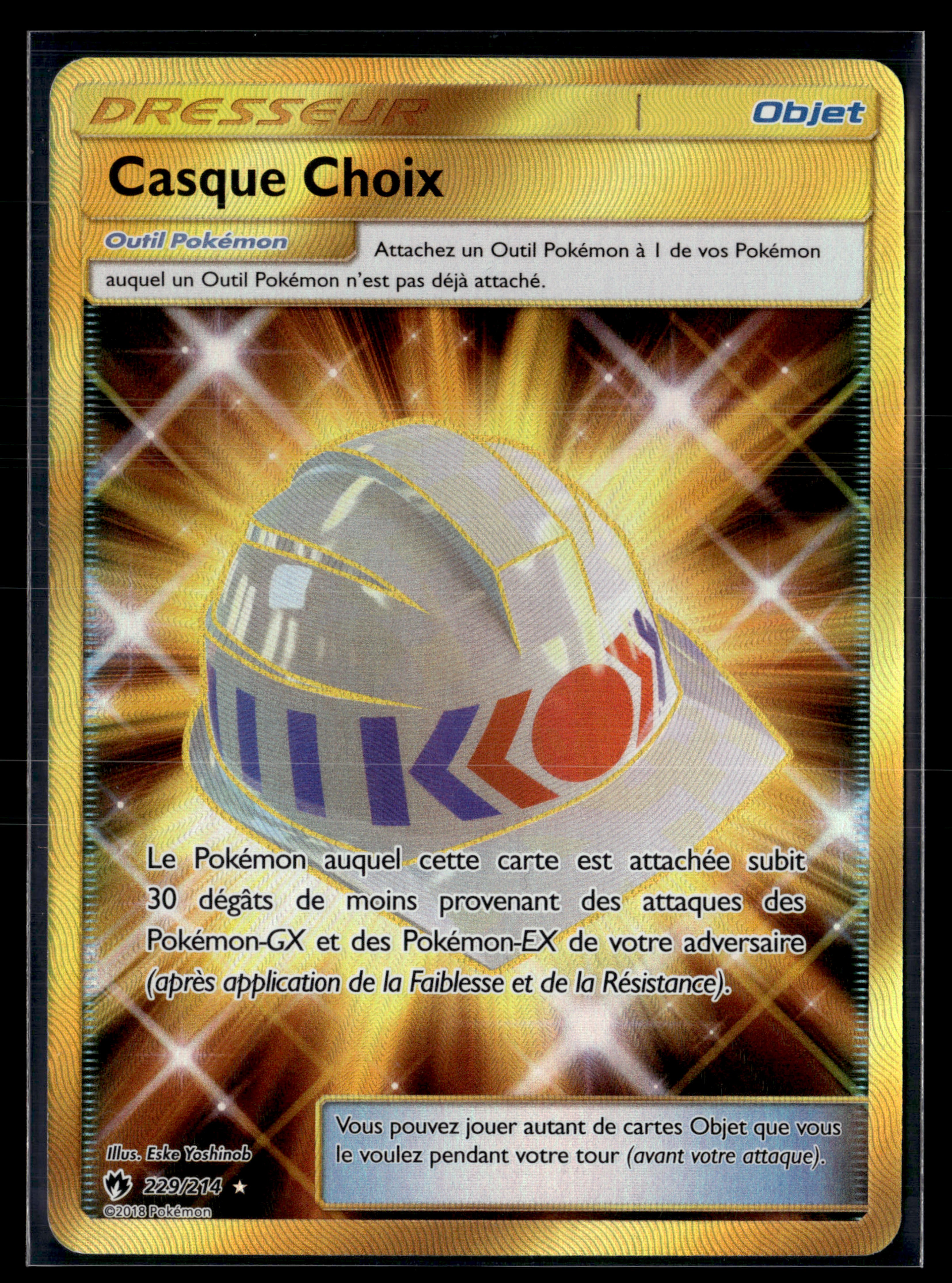 Casque choix 229/214 Tonnerre perdu – MINT