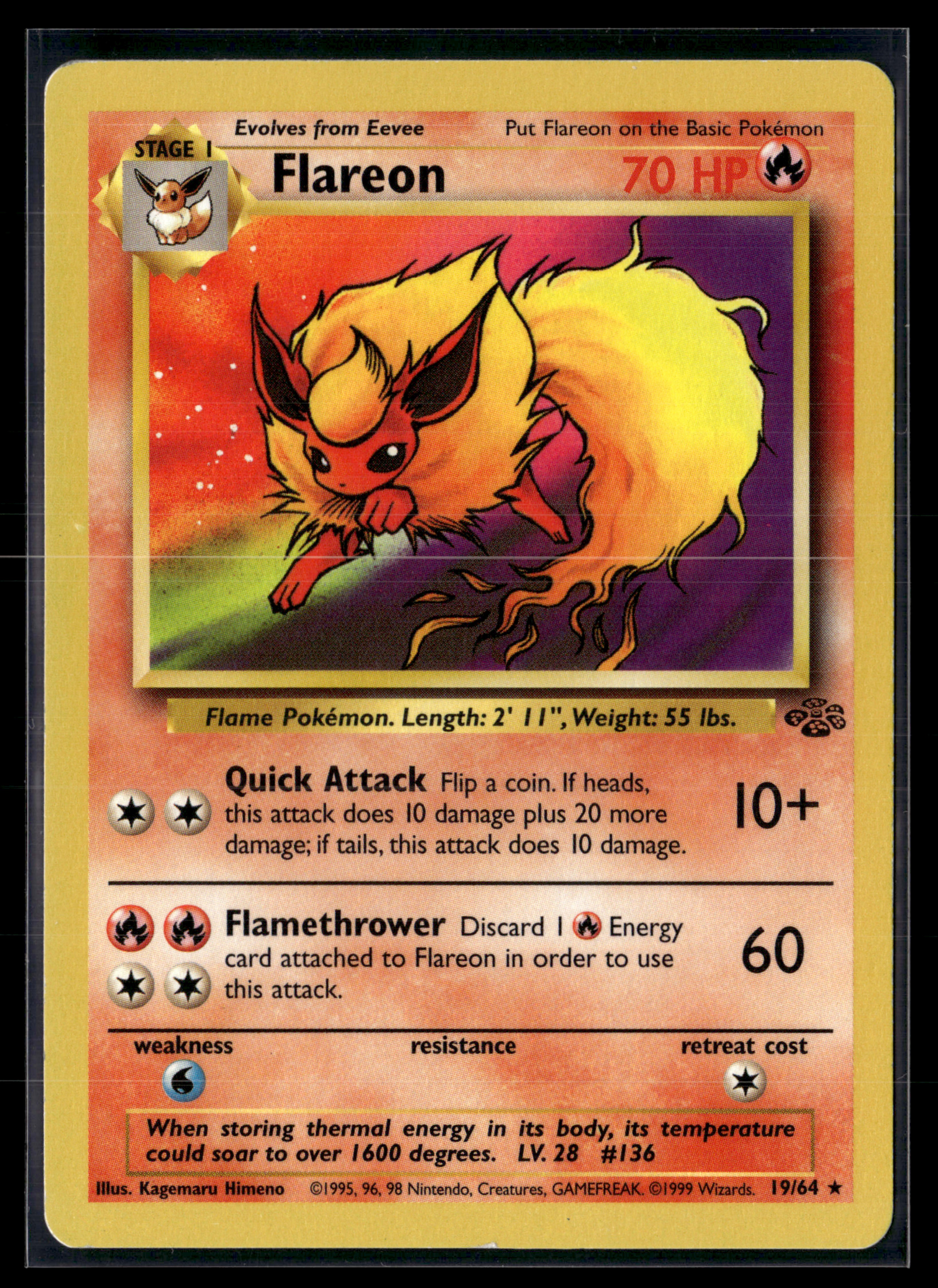 Flareon 19/64 Jungle | NM