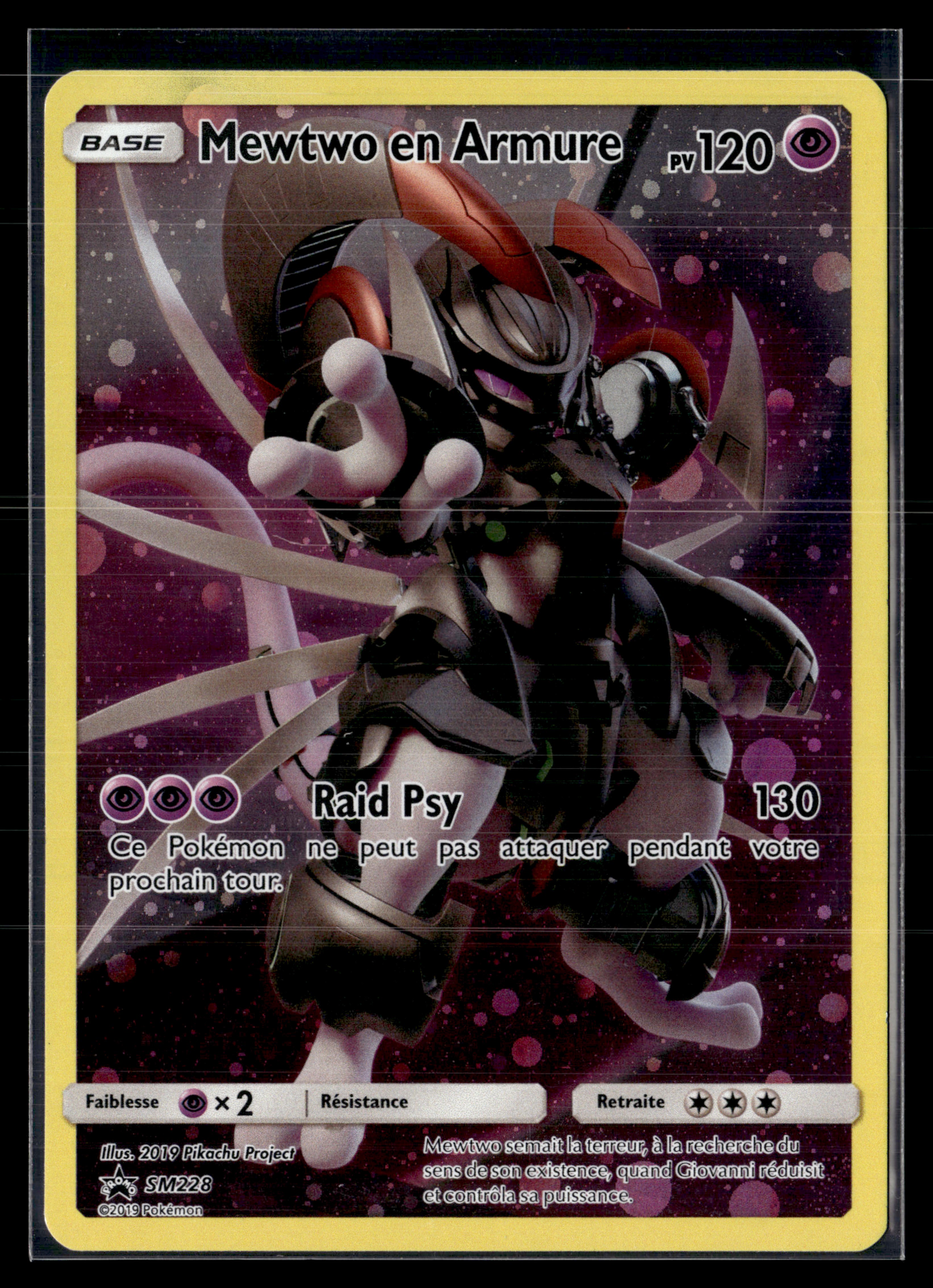 Mewtwo en Armure SM228 | TBE+