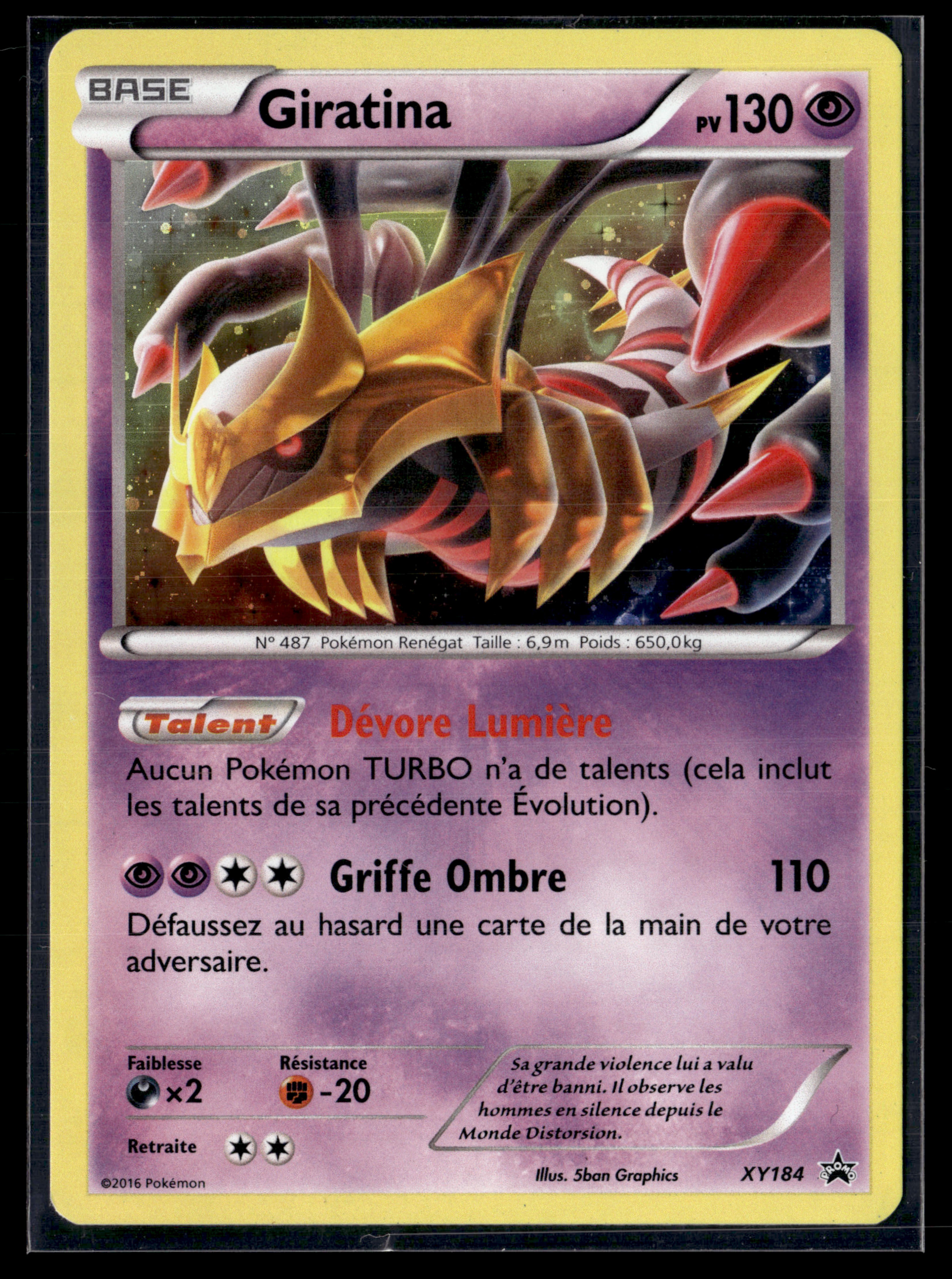 Giratina XY184 – EXC+