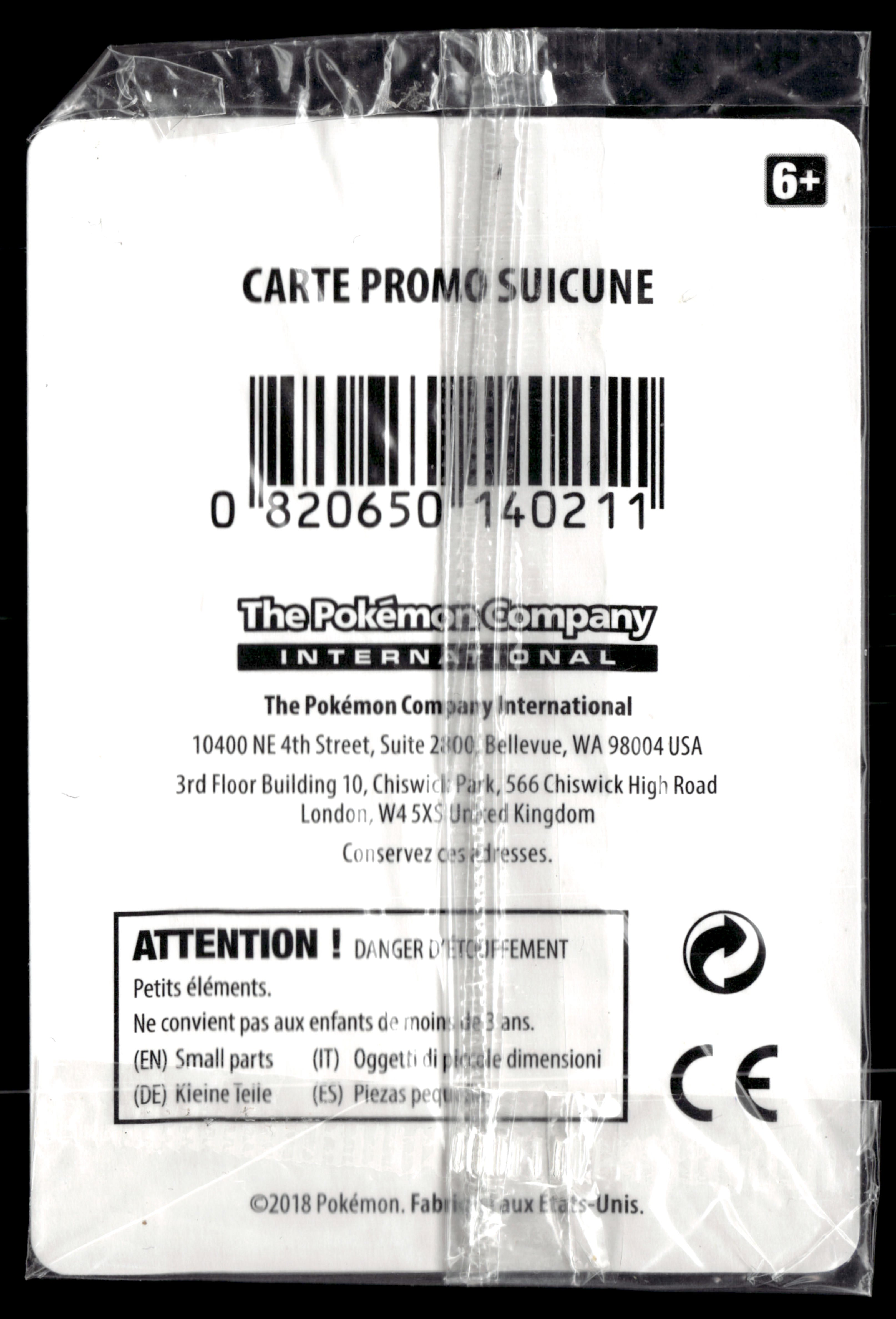 Suicune 59/214 Alliance Infaillible – Stamp | scellé