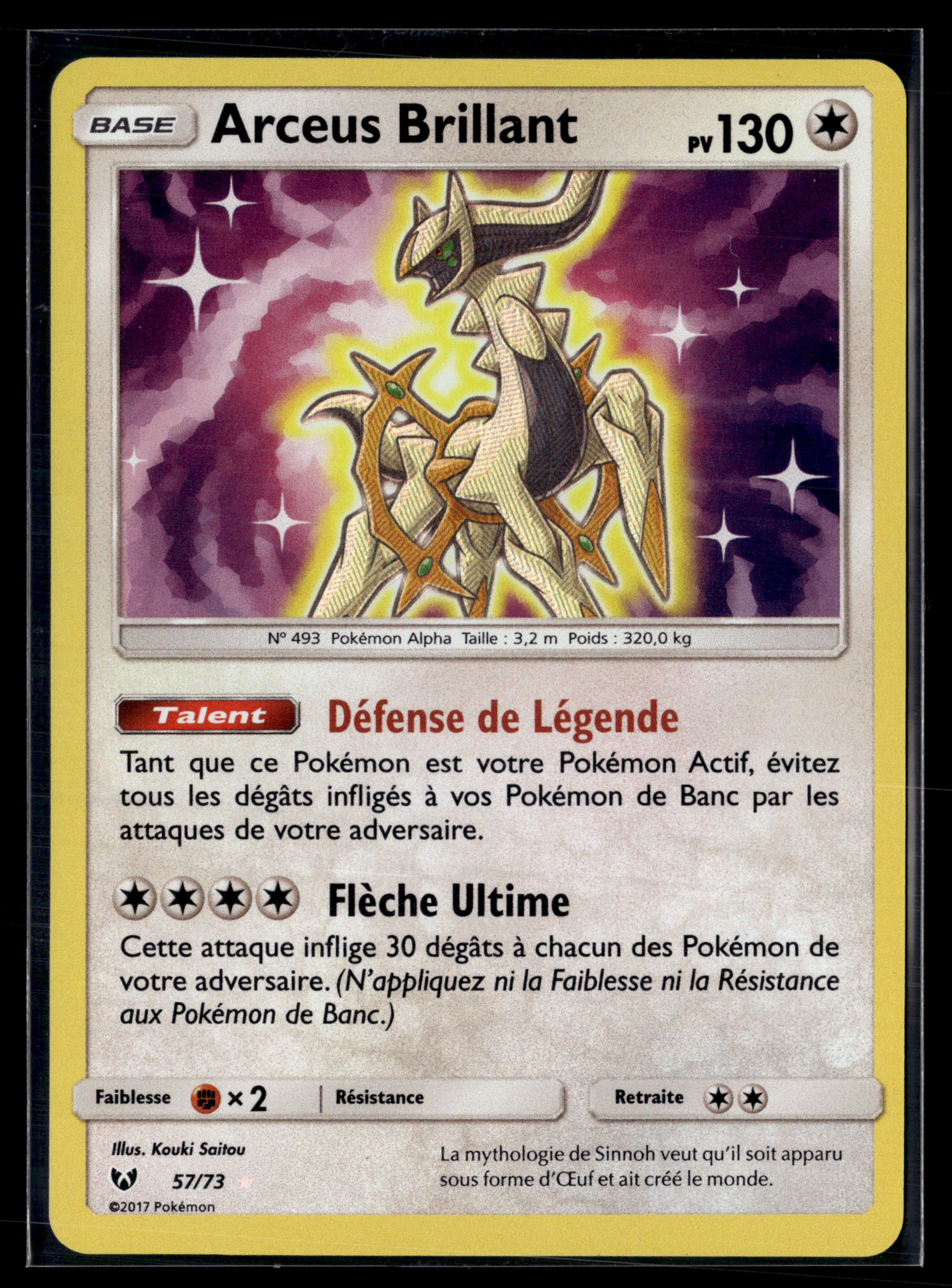 Arceus 57/73 Légendes brillantes – NM