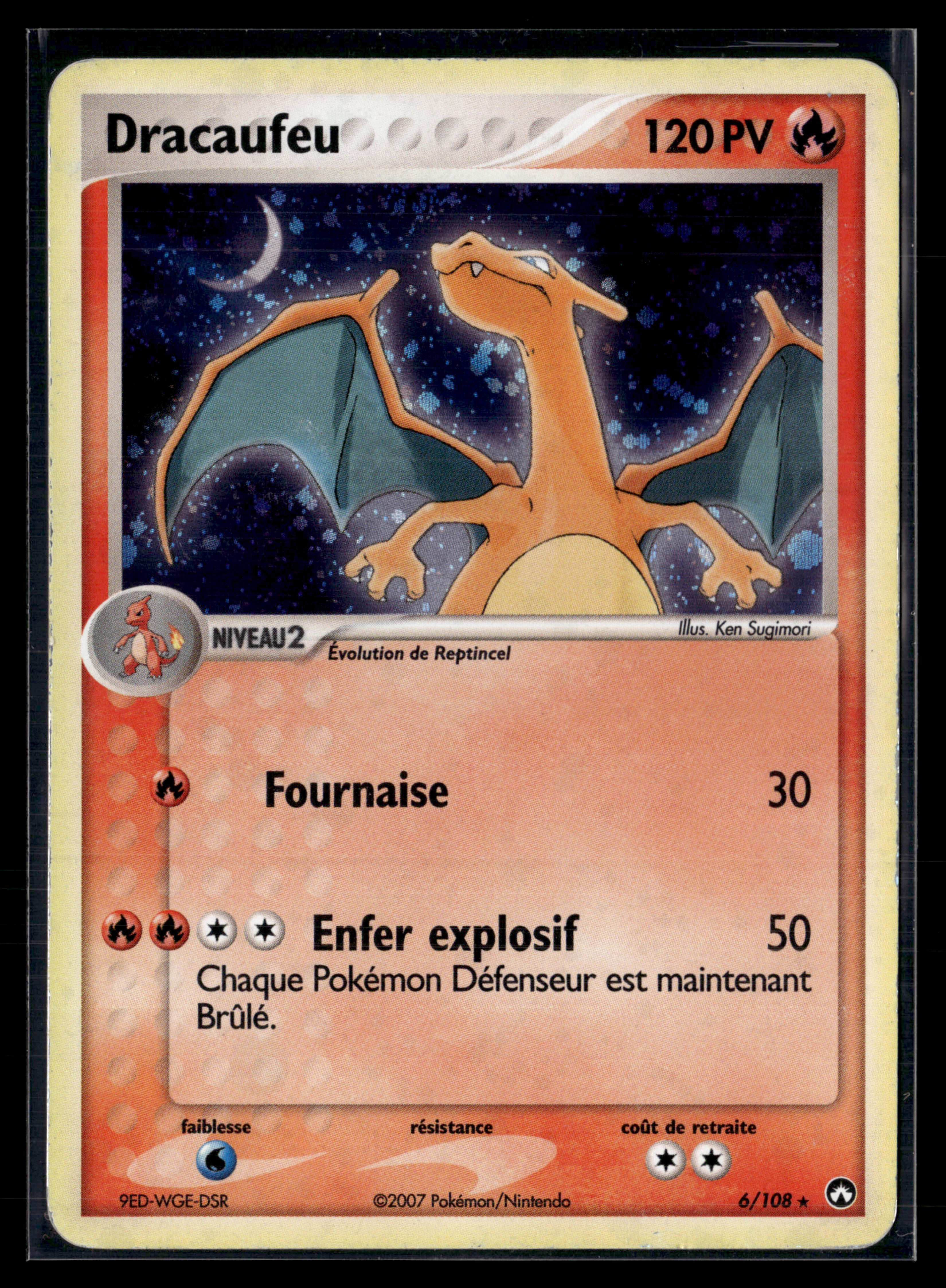 Dracaufeu 6/108 - Gardiens du Pouvoir - TBE+