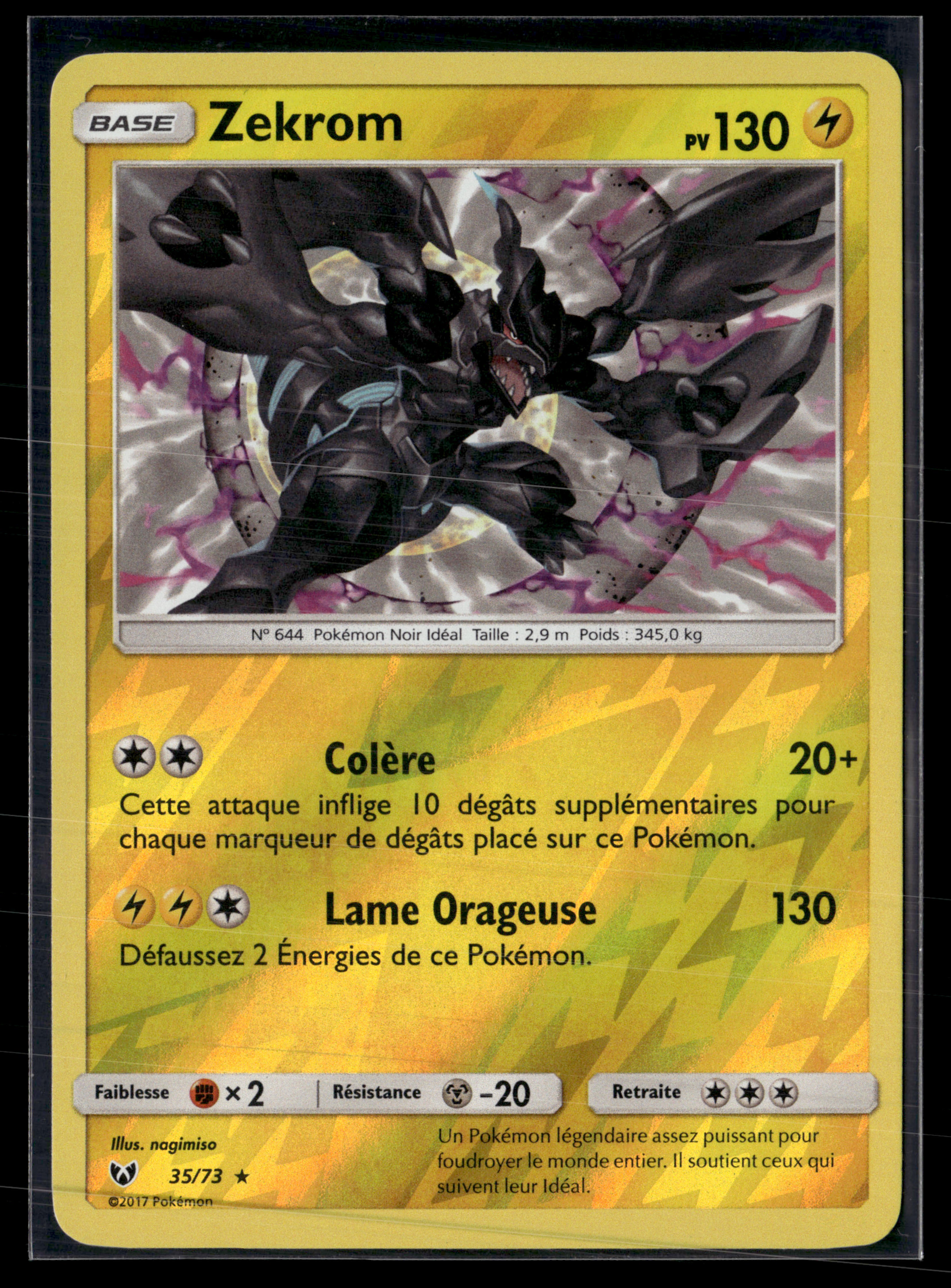 Zekrom 35/73 Legendes Brillantes | NM