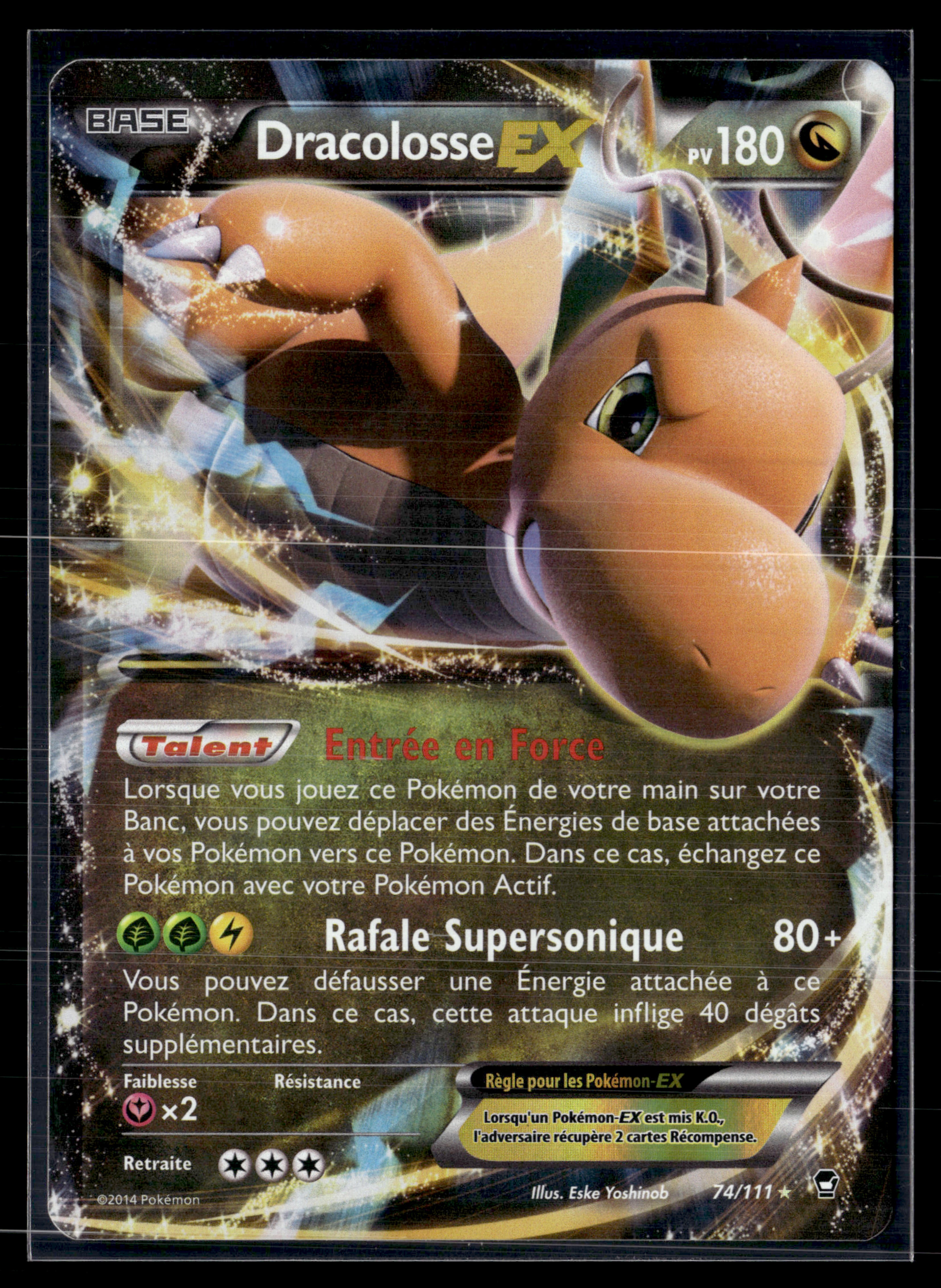 Dracolosse ex 74/111 Poings Furieux | EXC+