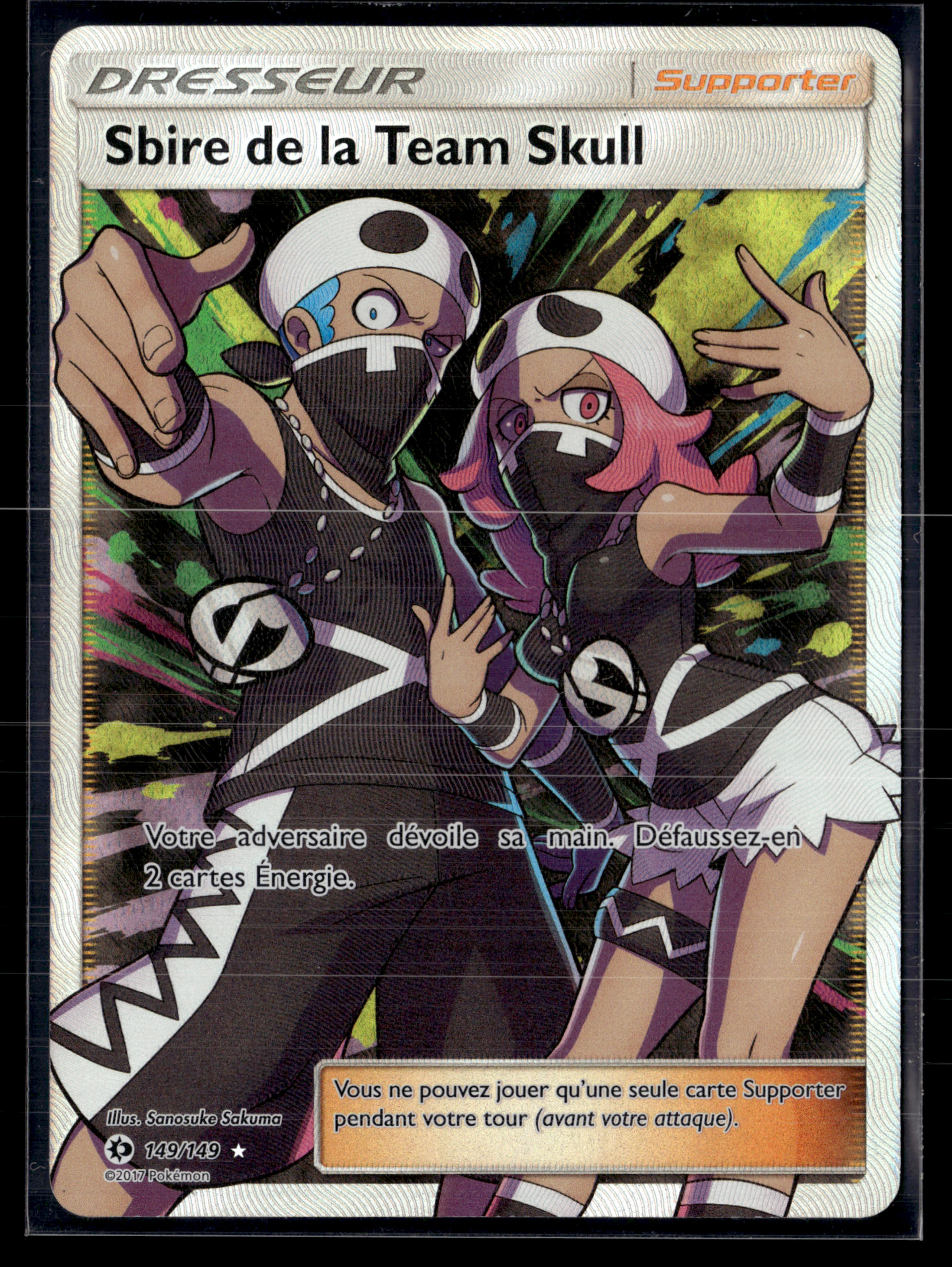 Sbire de la Team Skull 149/149 - Soleil et Lune - NM #2