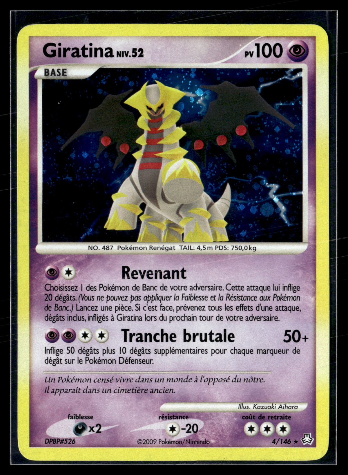Giratina 4/146 Eveil des légendes | NM