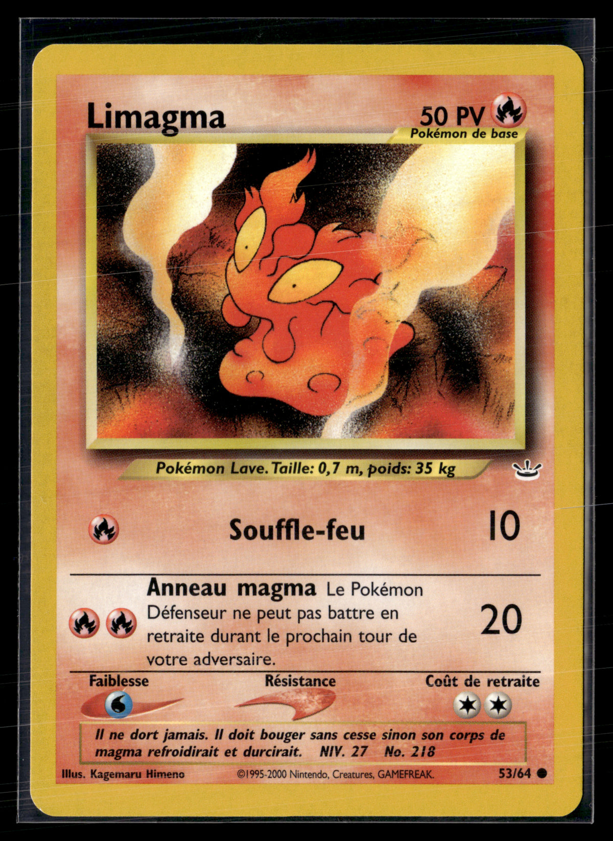 Limagma 53/64 - Neo Revelation - NM