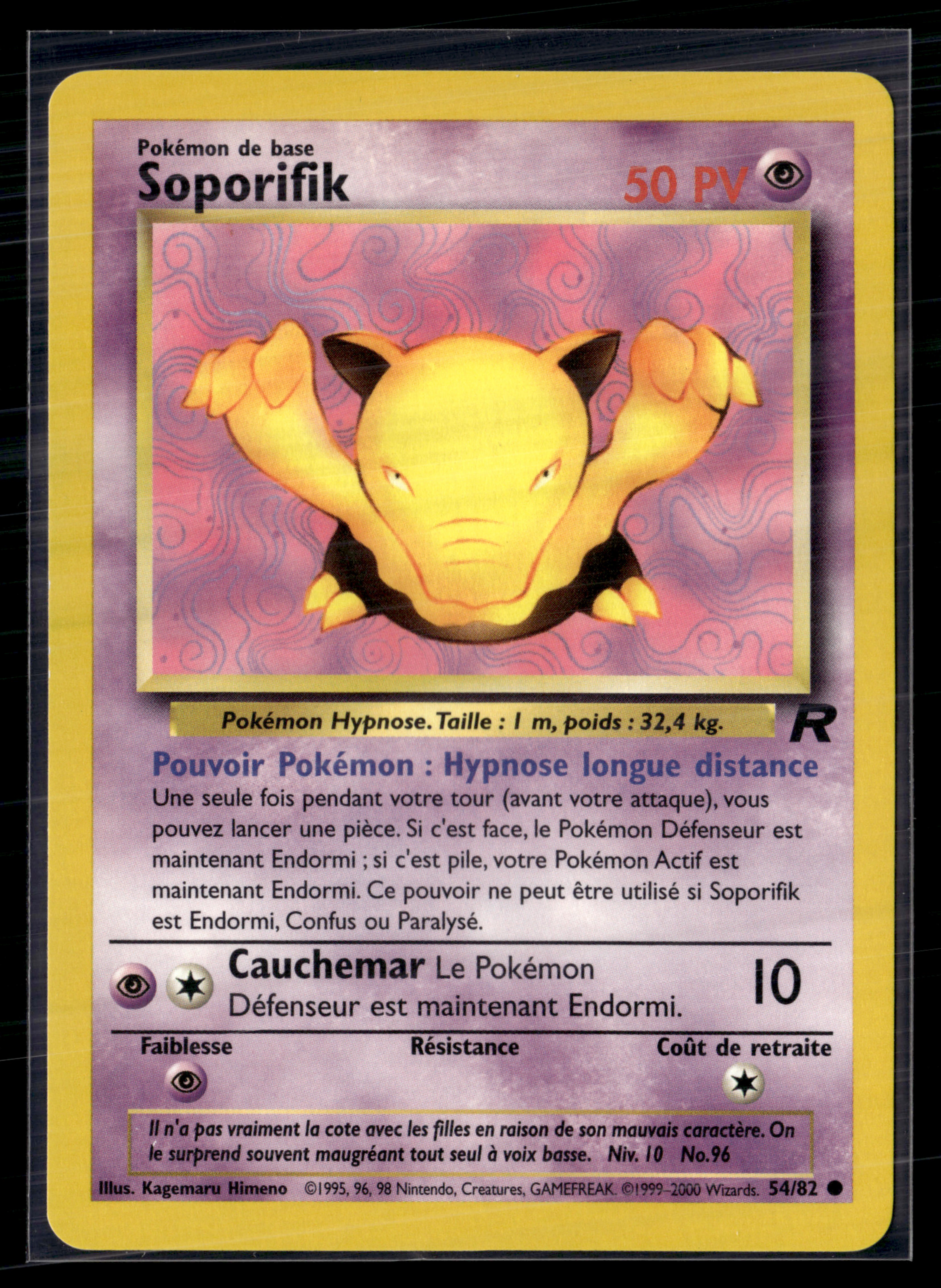 Soporifik 54/82 - Team Rocket - NM
