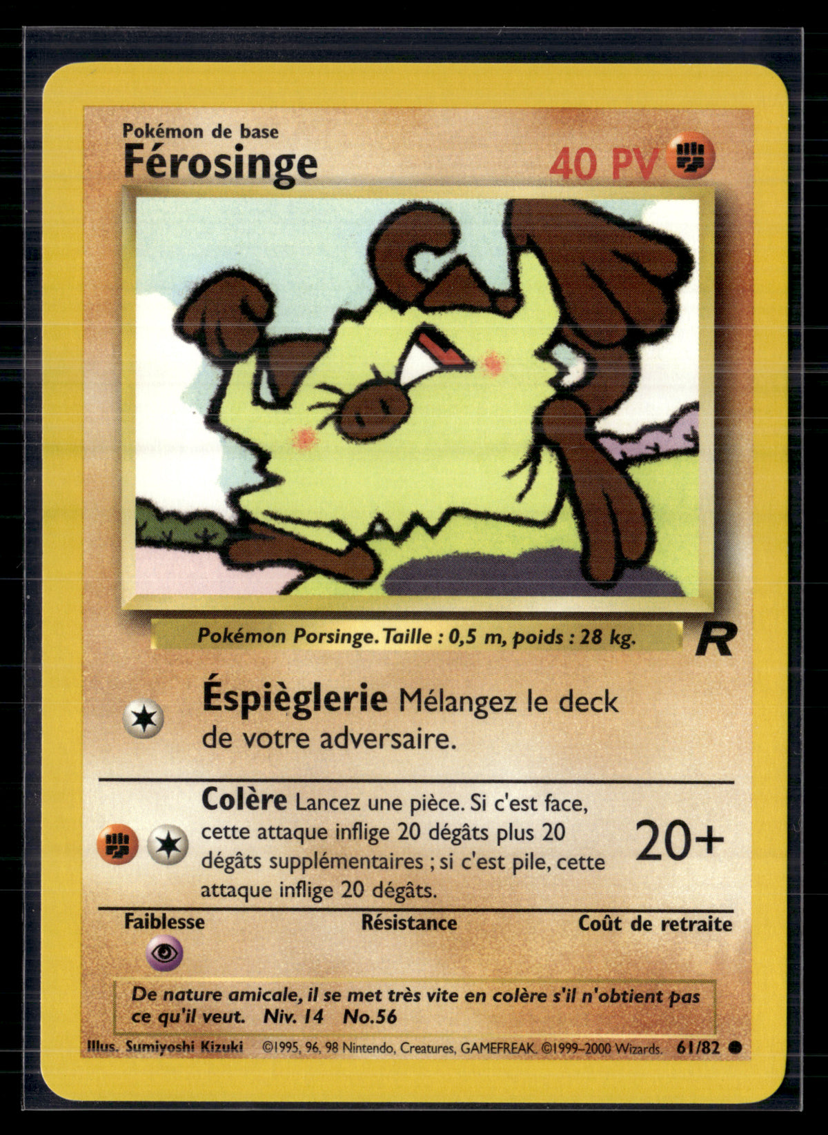 Férosinge 61/82 - Team Rocket - NM