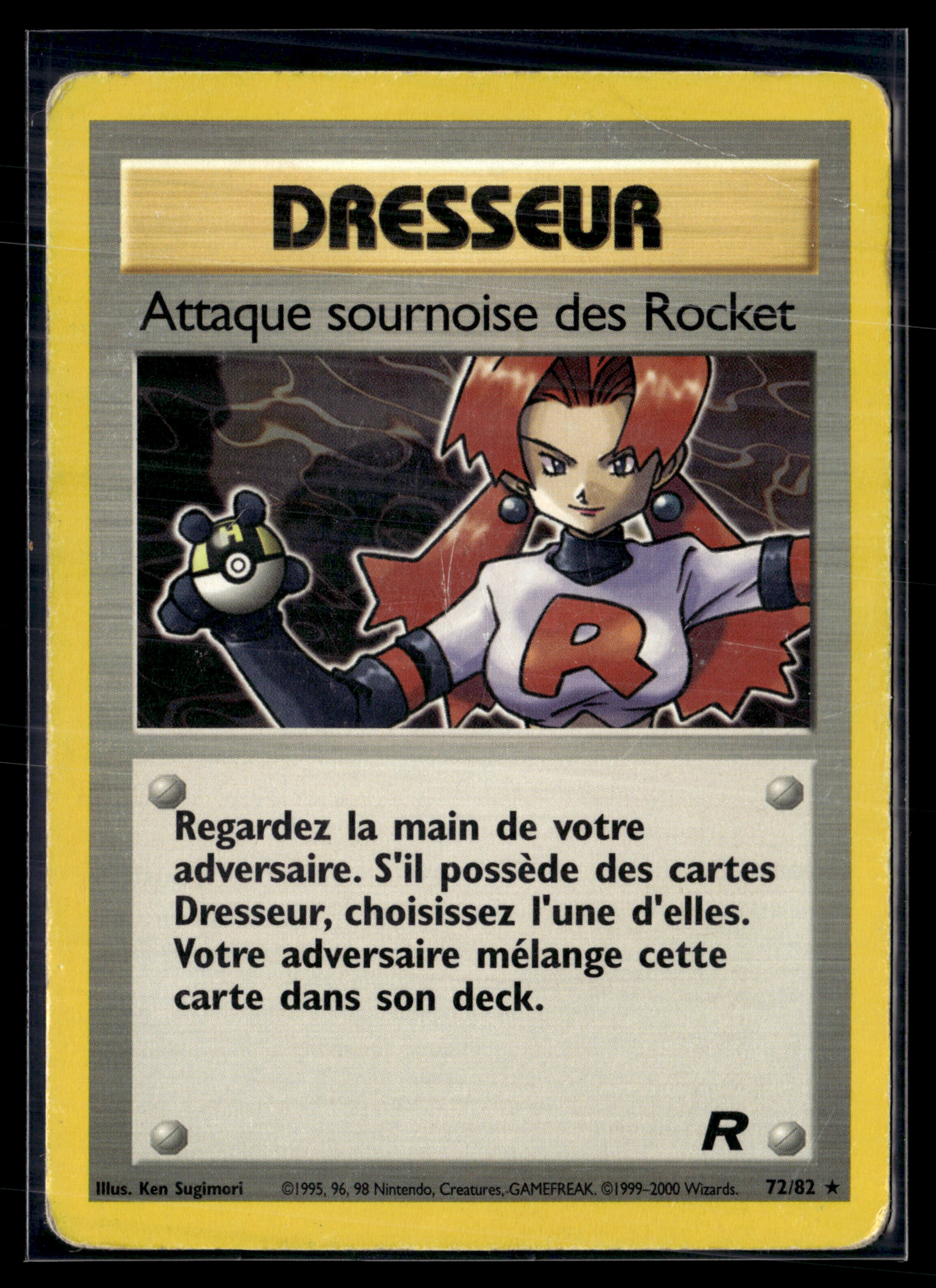 Attaque sournoise des Rocket 72/82 Team Rocket - played