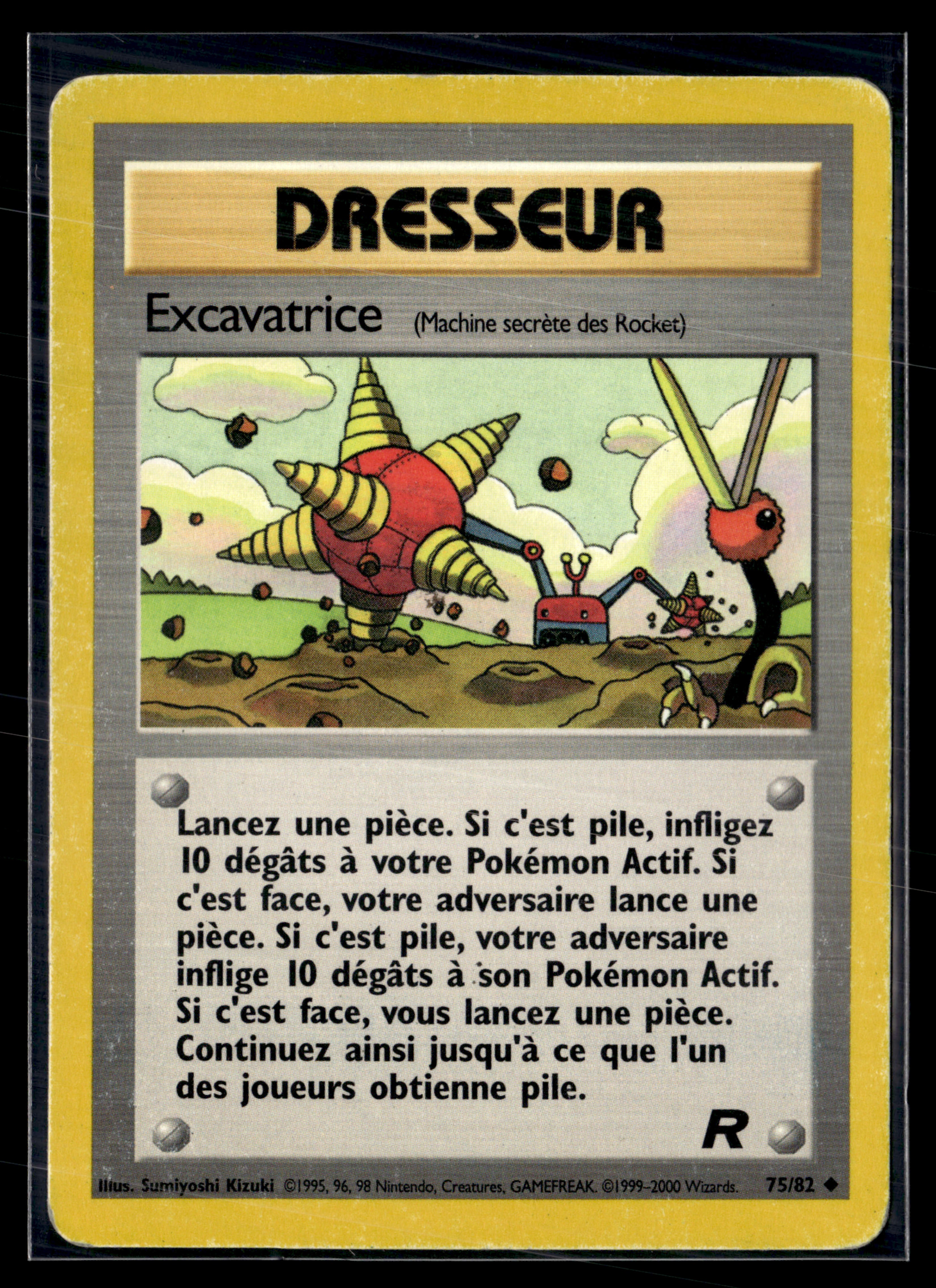 Excavatrice 75/82 Team Rocket - TBE