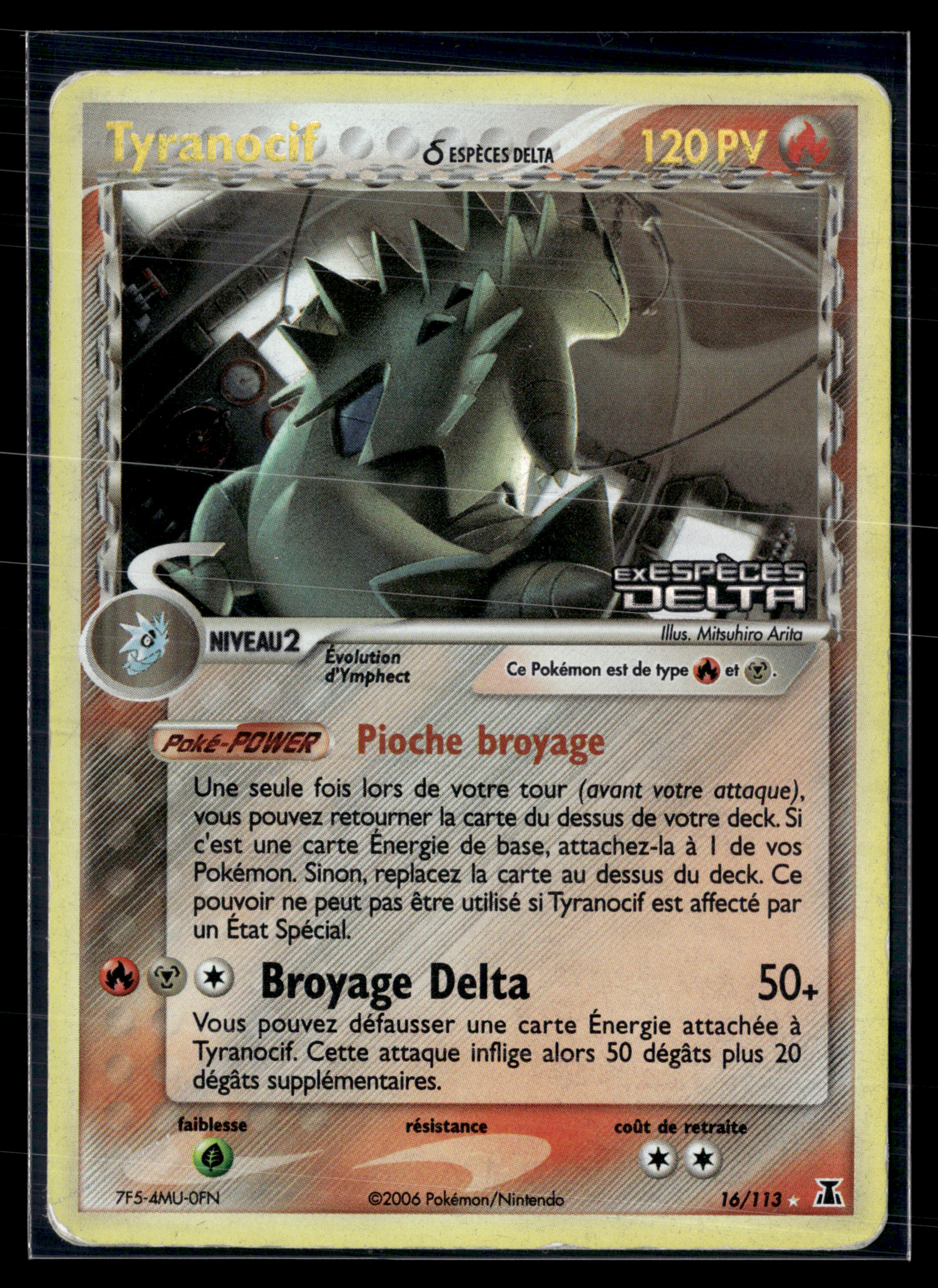 Tyranocif 16/113 - Espèces Delta - TBE+