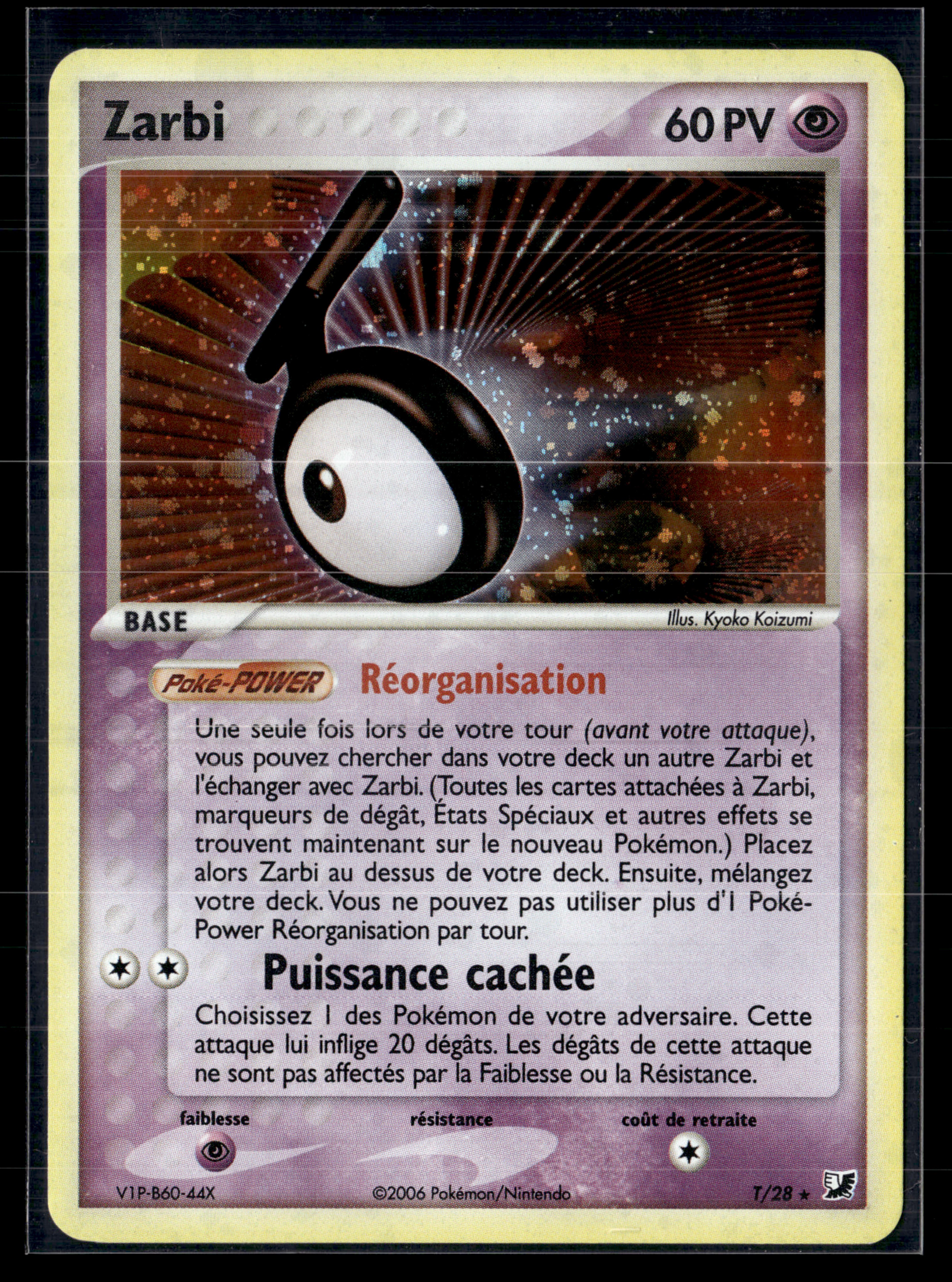 Zarbi T T/28 - Forces cachées - NM
