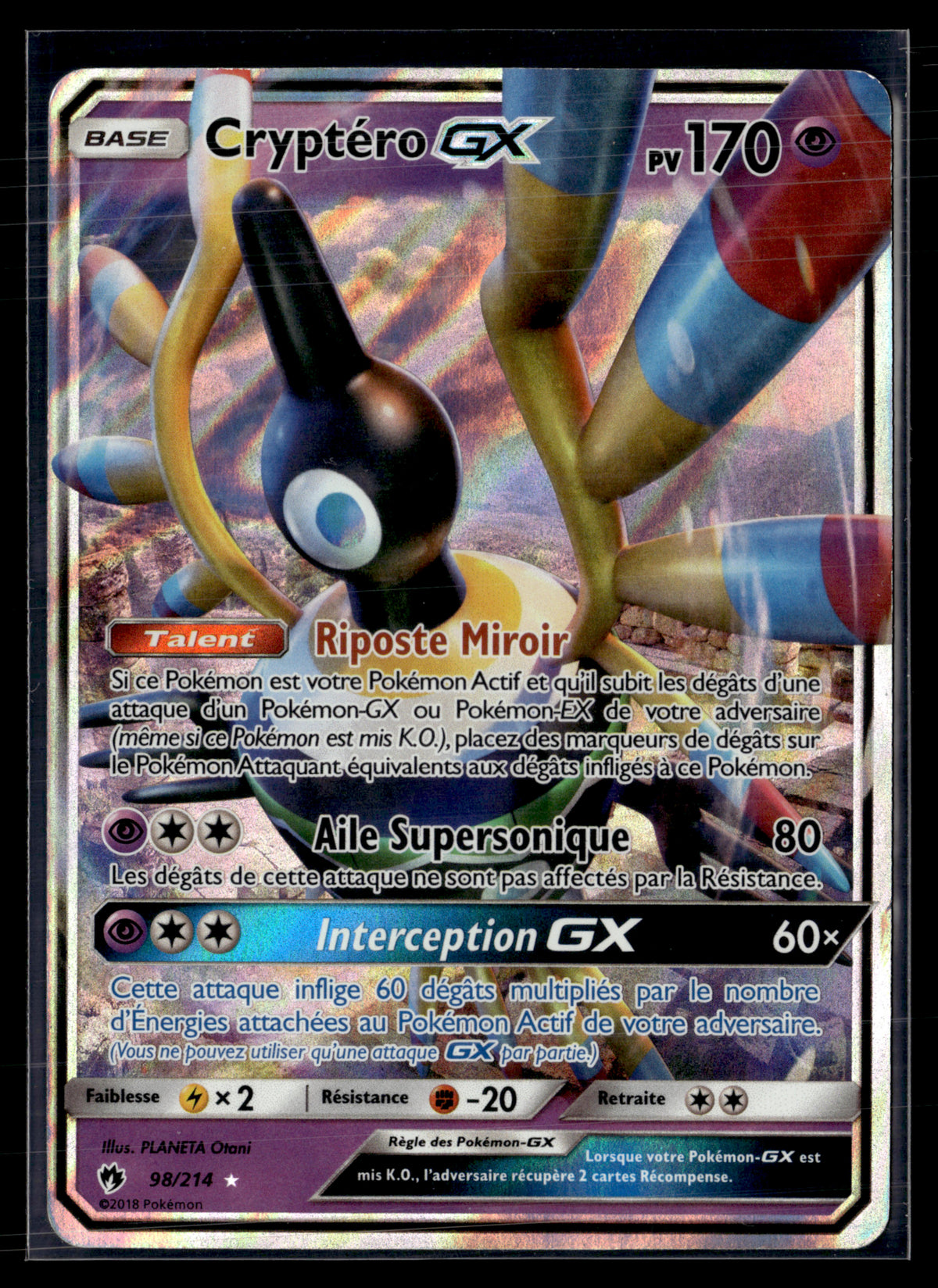 Cryptero GX 98/214 – Tonnerre Perdu - NM