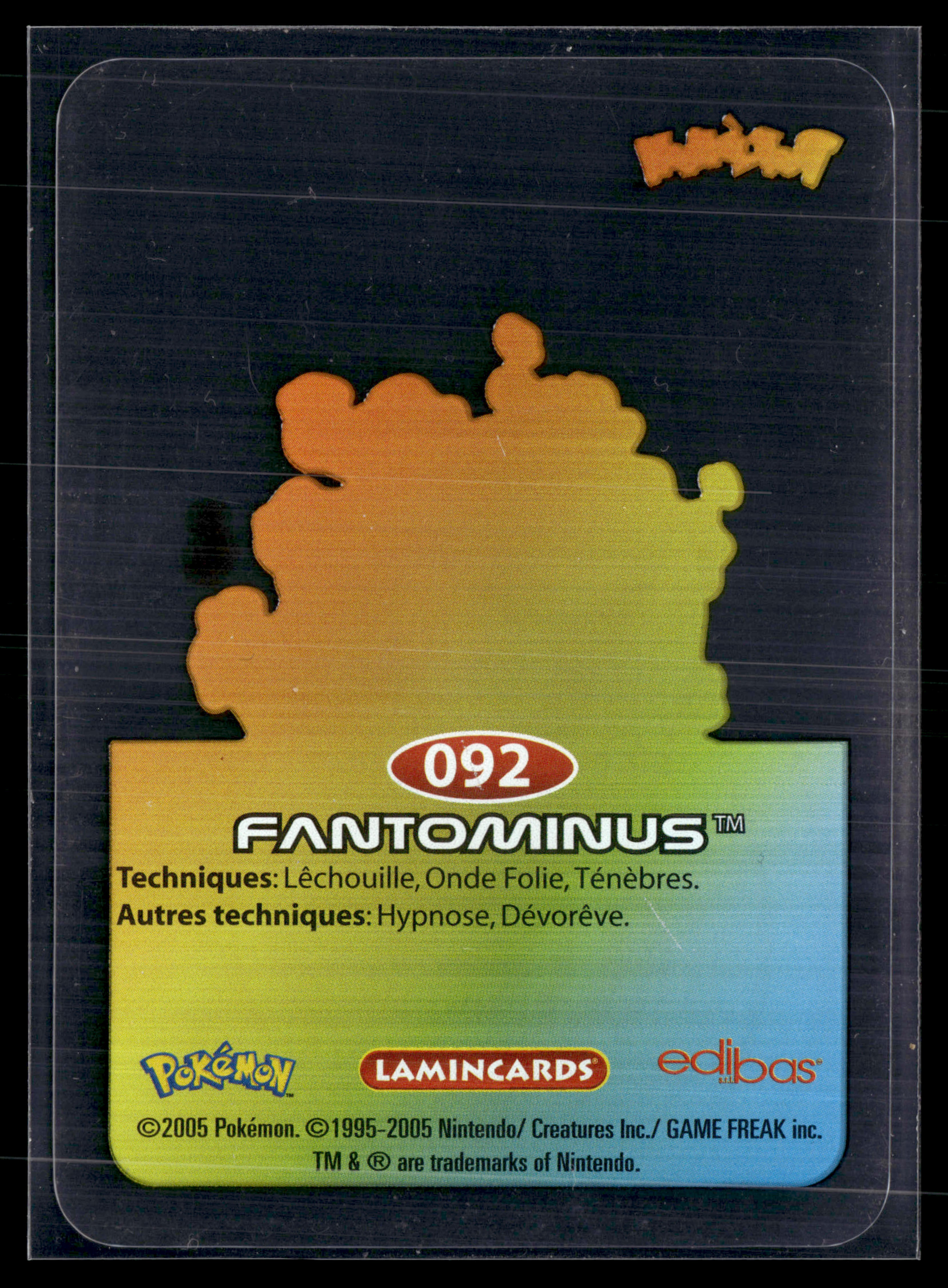Fantominus 092 Lamincards | EXC