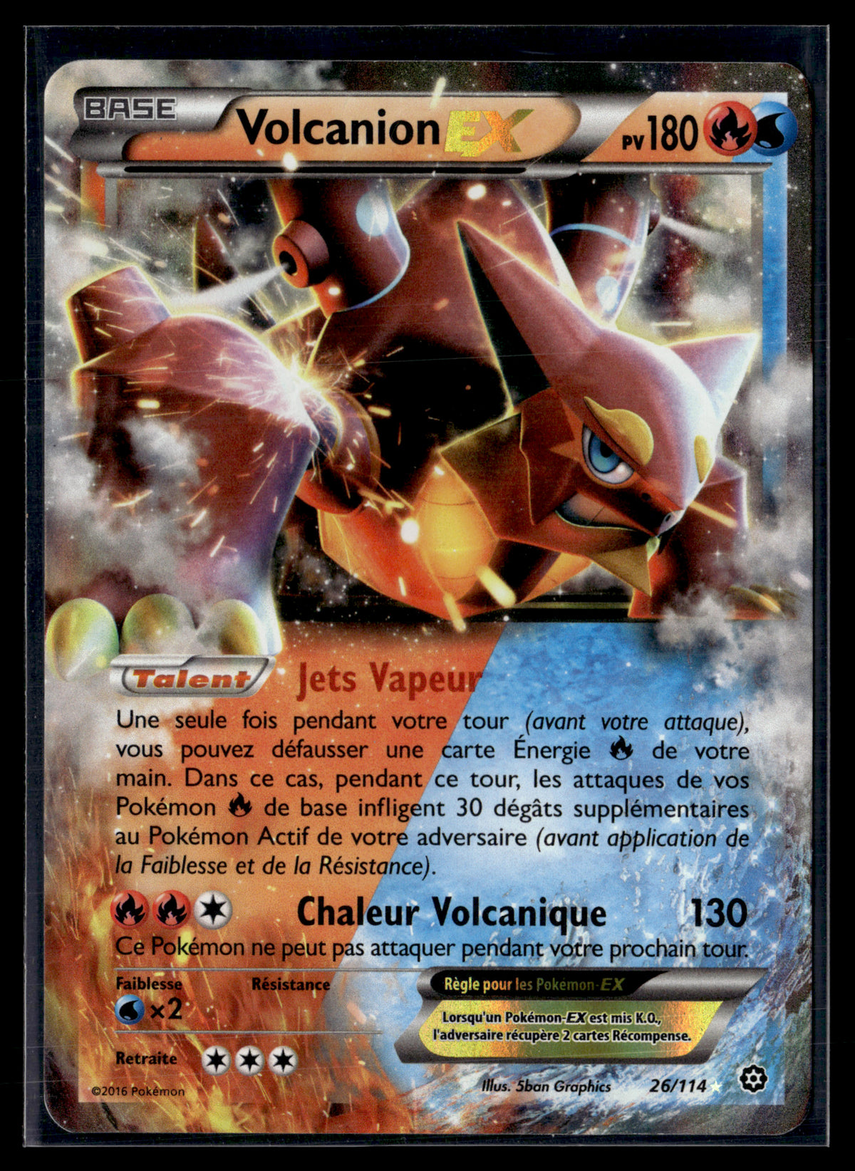Volcanion 26/114 Offensive vapeur | NM