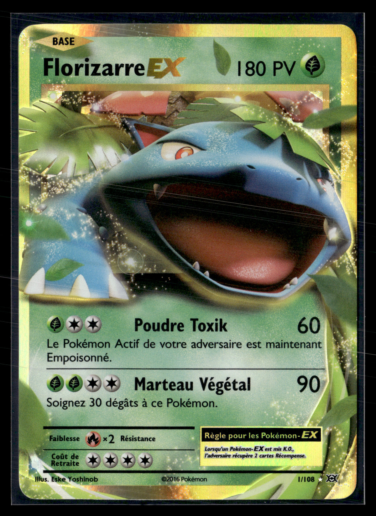 Florizarre ex 1/108 – Evolutions | NM #2